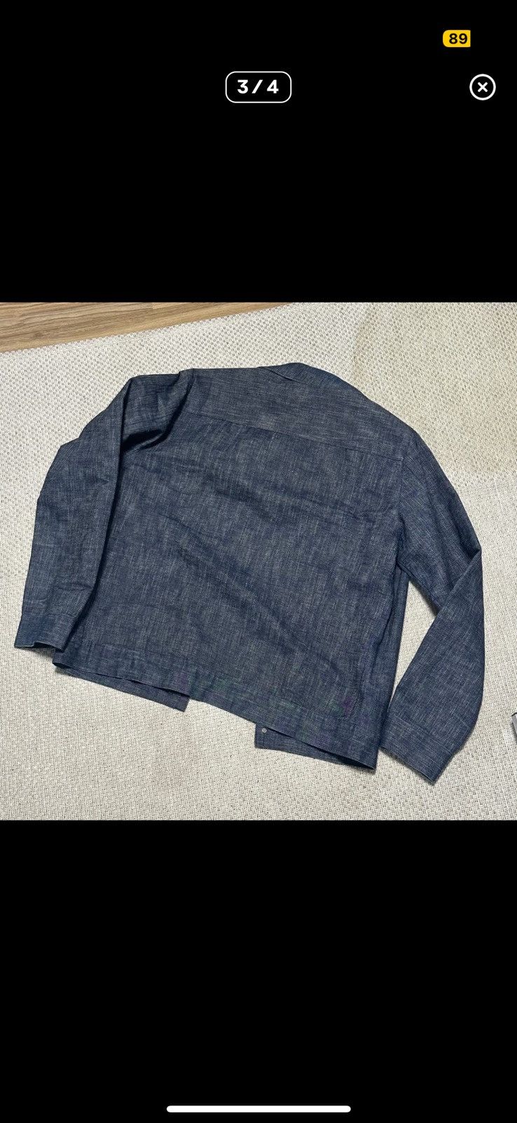 Lad Musician 90-00s lad musician shrunk denim jacket Size US M / EU 48-50 / 2 - 3 Thumbnail