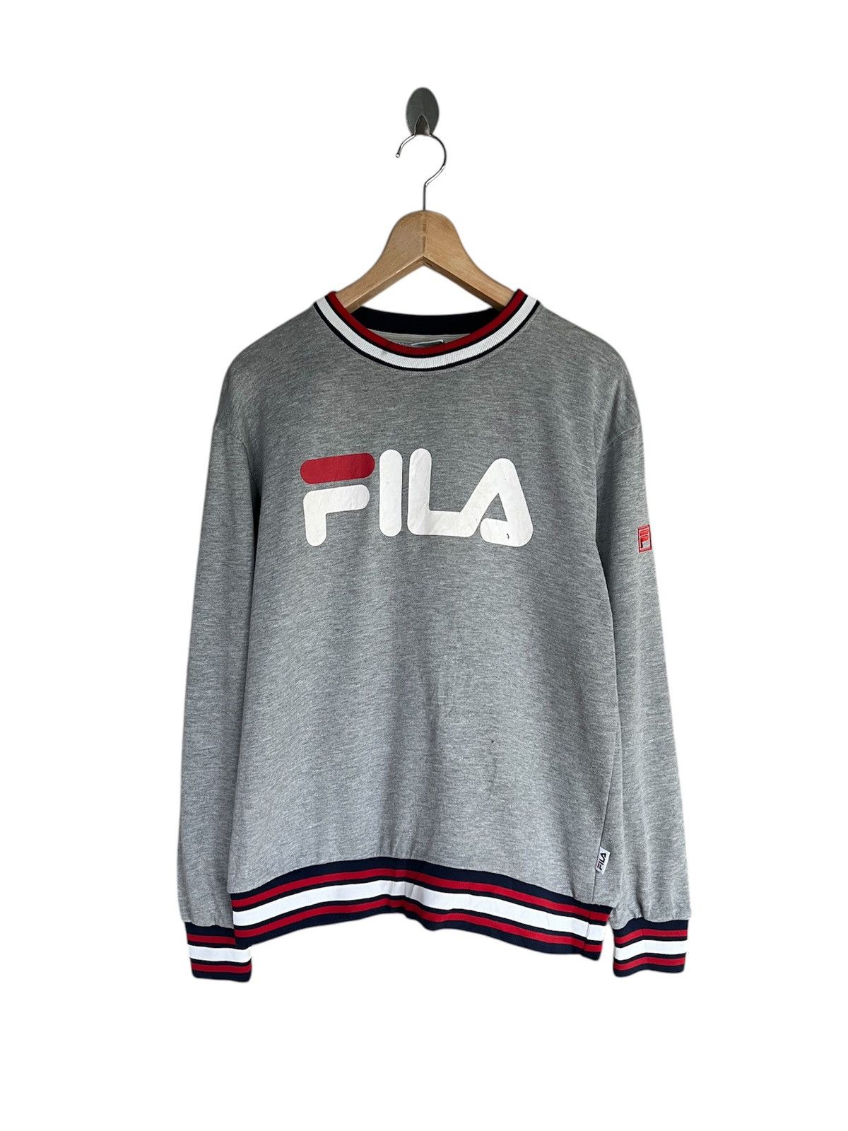 Fila Fila Spell Out Sweatshirt Size US M / EU 48-50 / 2 - 1 Thumbnail