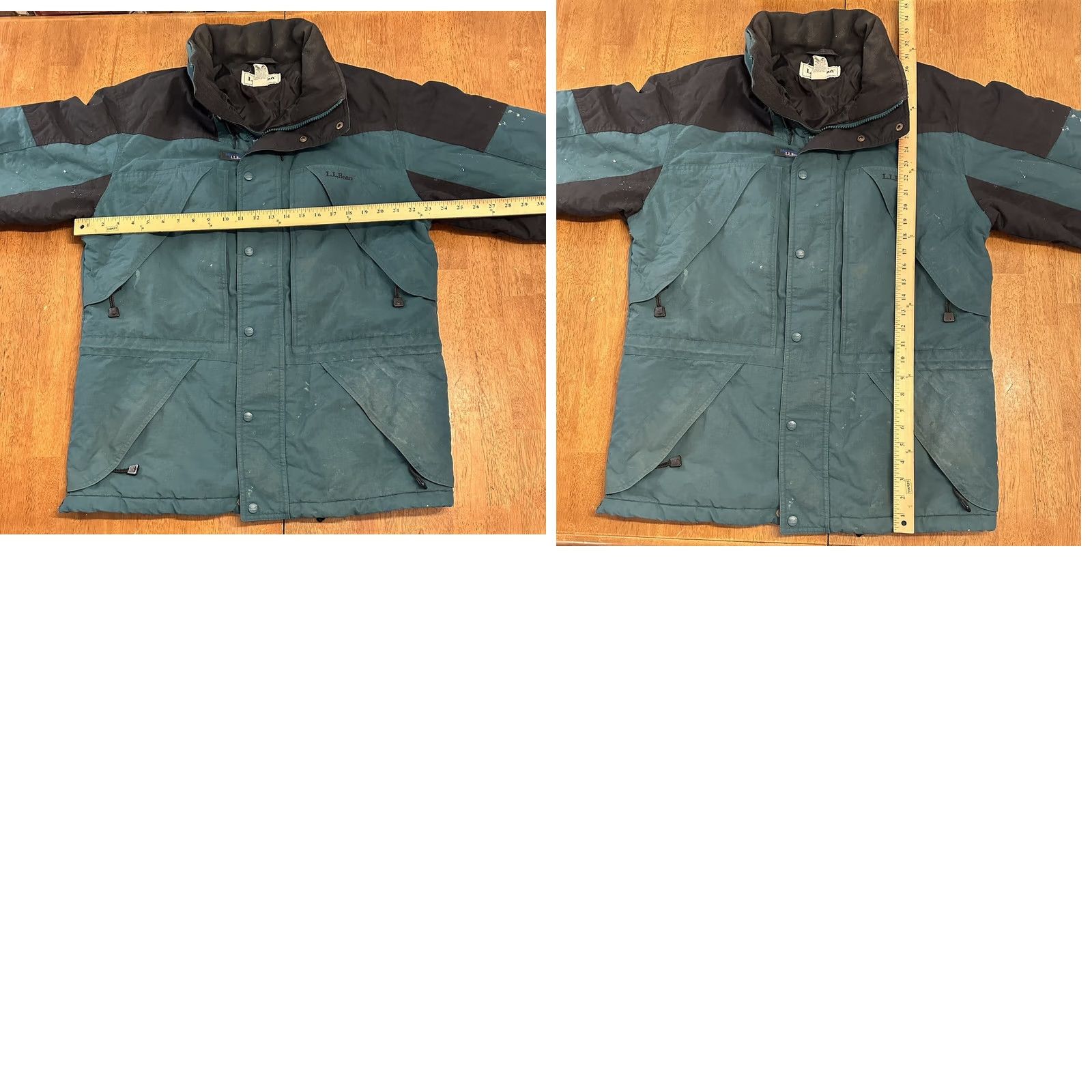 Vintage L.L. Bean Jacket Coat Men's Medium Green Full Zip Classic 90s Size US M / EU 48-50 / 2 - 8 Thumbnail