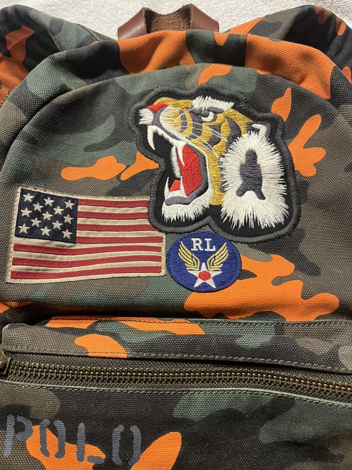 Polo Ralph Lauren orange camo ralph lauren camo bag Size 40 - 3 Thumbnail