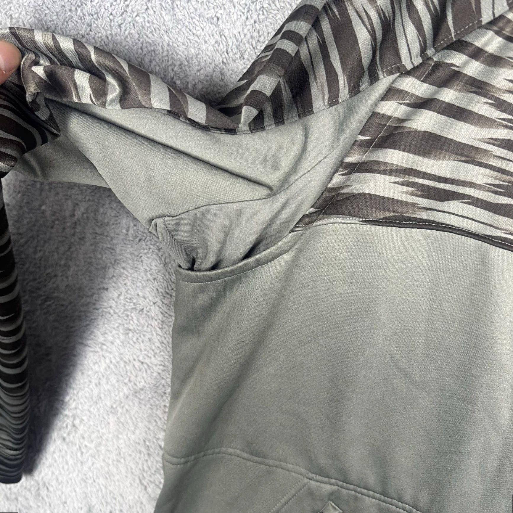 Nike Nike KD Hoodie Mens XL Therma Fit Tiger Camo Full Zip Pockets Tech Size US XL / EU 56 / 4 - 6 Thumbnail