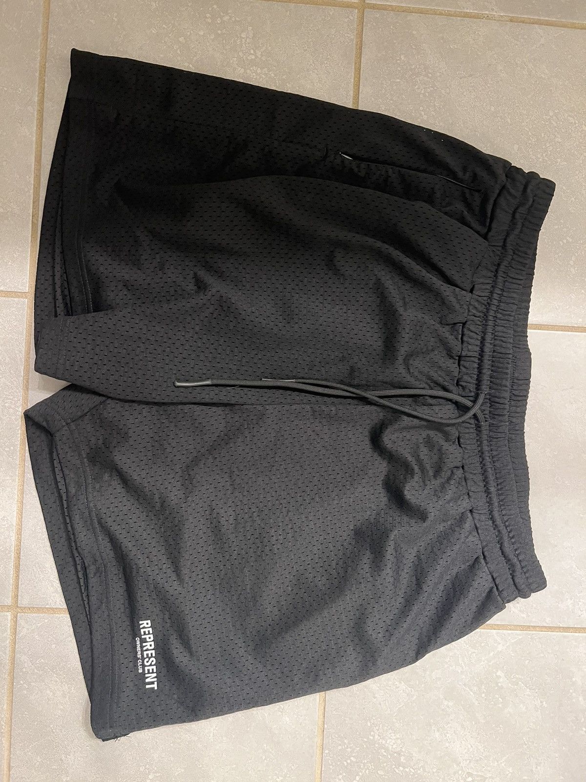 Represent Clo. Represent Owners Club Shorts, Black Mesh Size US 38 / EU 54 - 1 Thumbnail
