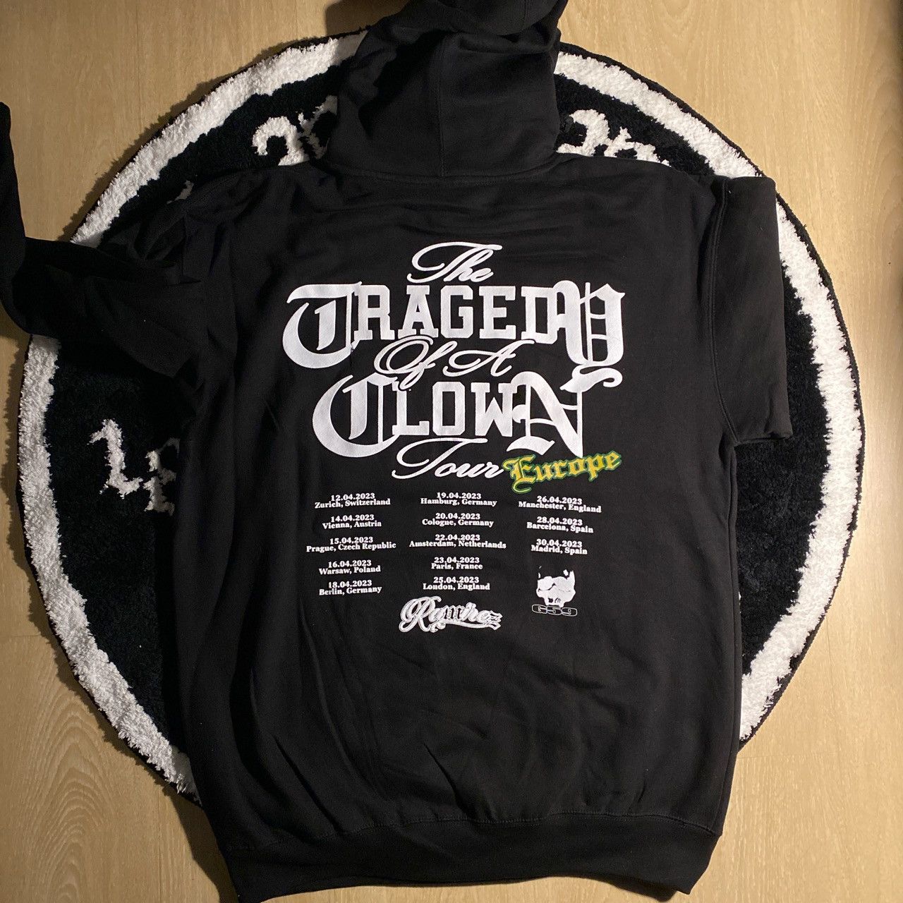 G59 Records Ramirez tragedy of a clown tour hoodie black Size US XL / EU 56 / 4 - 2 Thumbnail