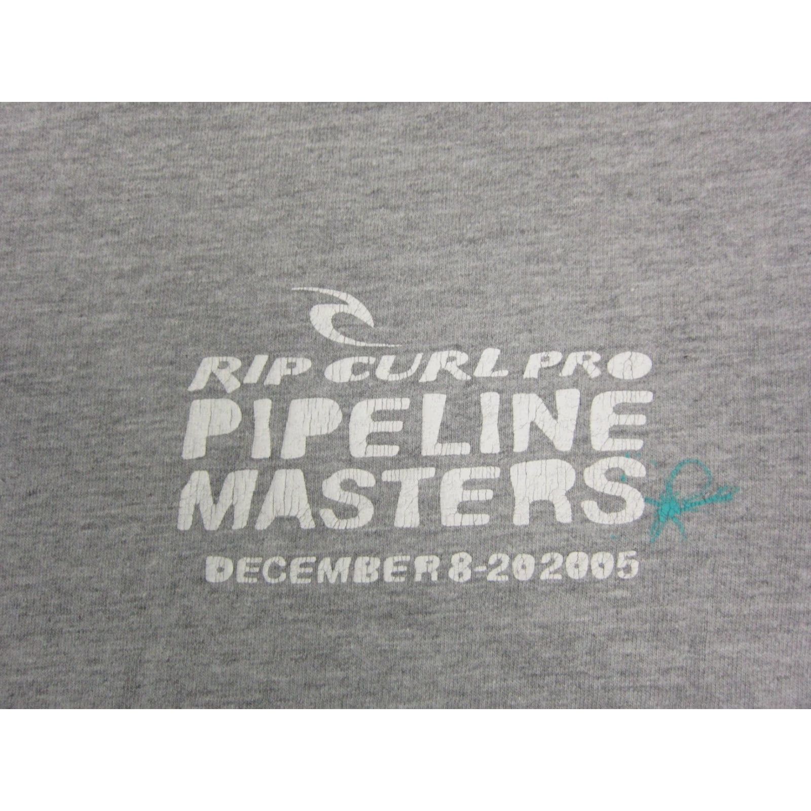 Rip Curl VINTAGE Rip Curl Shirt Womens S Gray Pipeline Masters Vans Surfing Y2K Womens Shirt Gray Rip Curl VINTAGE Size S / US 4 / IT 40 - 3 Thumbnail