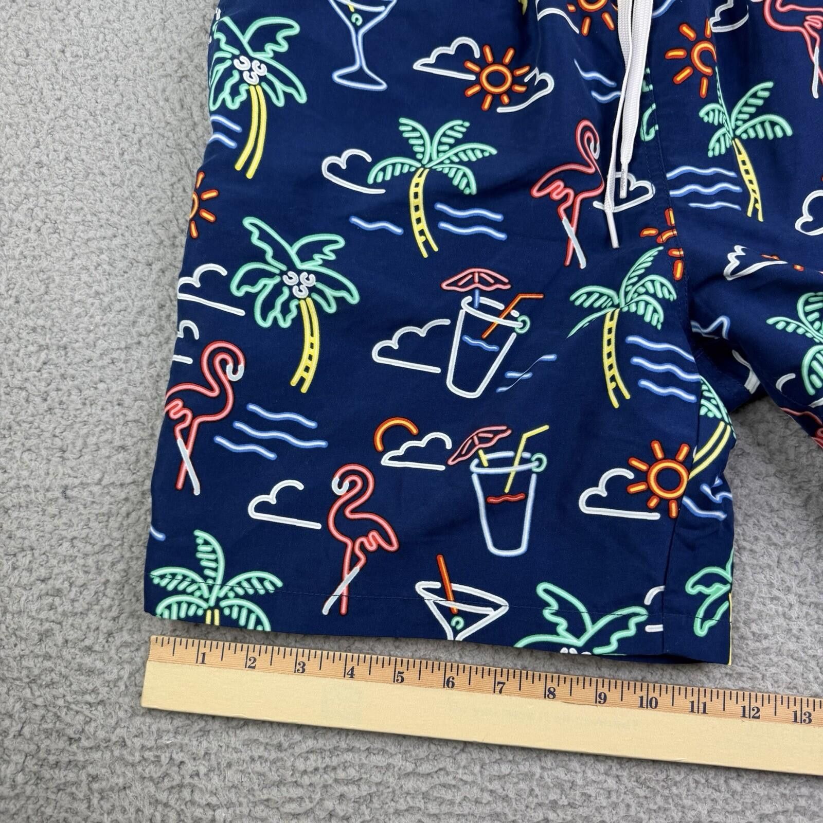 Chubbies Chubbies Neon Glades Swim Trunks Men's Large (32x7) Lined Size US 34 / EU 50 - 7 Thumbnail
