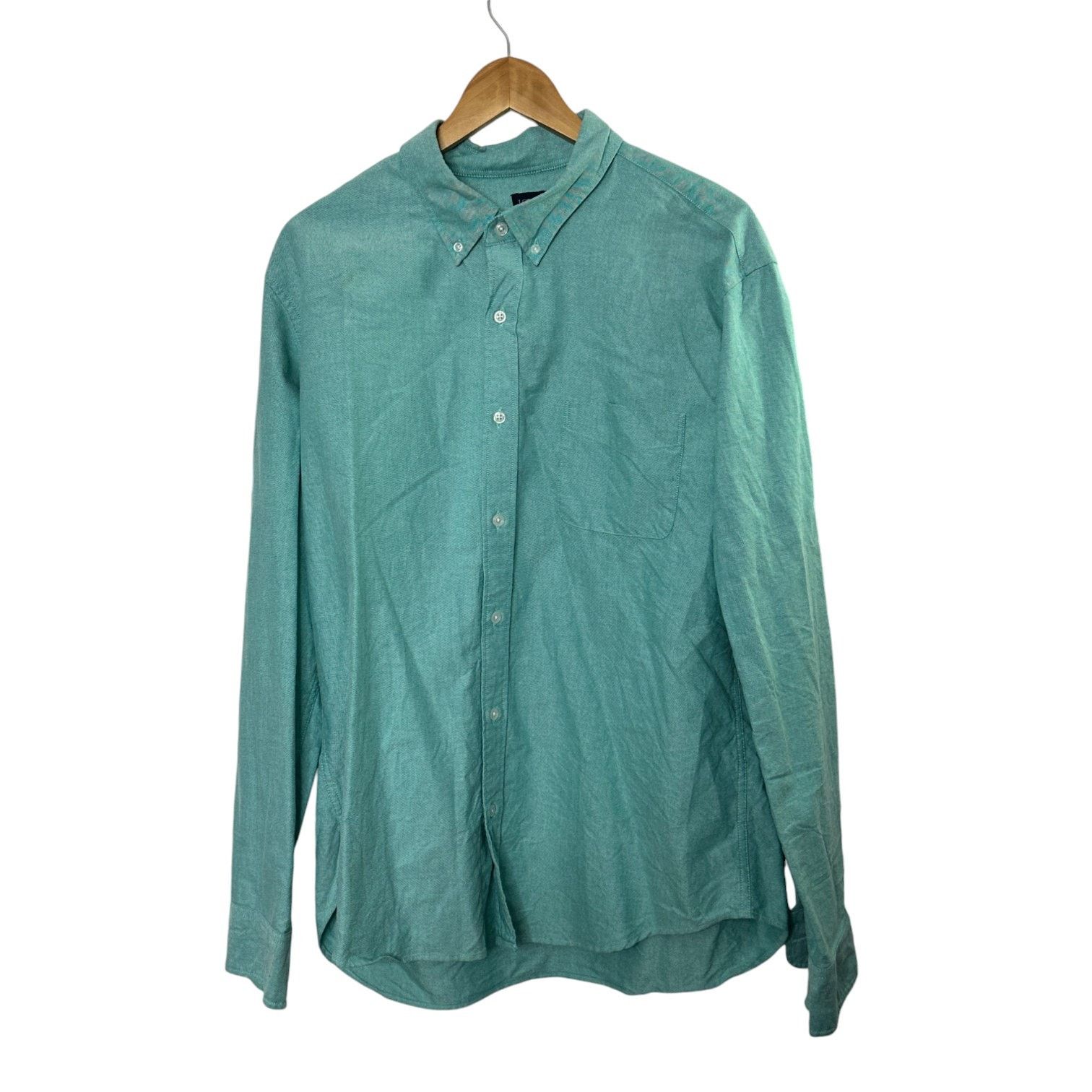 J.Crew J. Crew Flex Green Long Sleeve Button-Up Men's XL 17-17.5 Size US XL / EU 56 / 4 - 1 Thumbnail