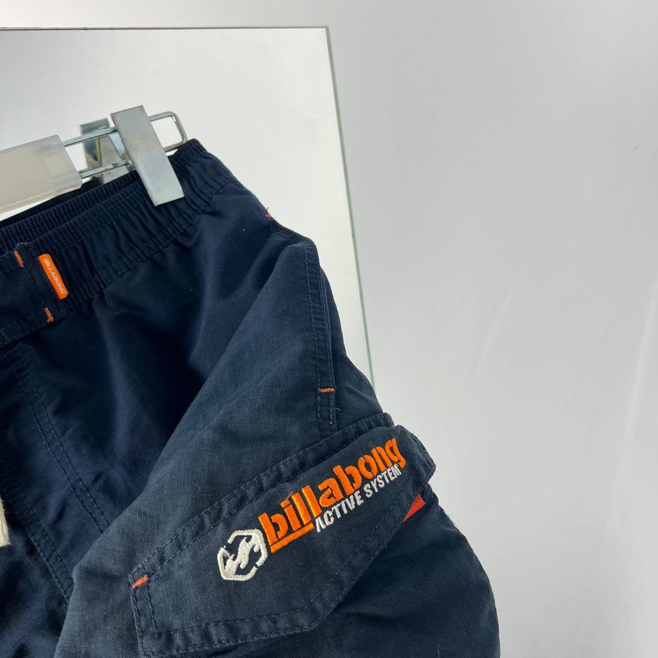 Billabong Vintage Y2K Billabong Cargo Pocket Logo Shorts Size US 32 / EU 48 - 3 Thumbnail