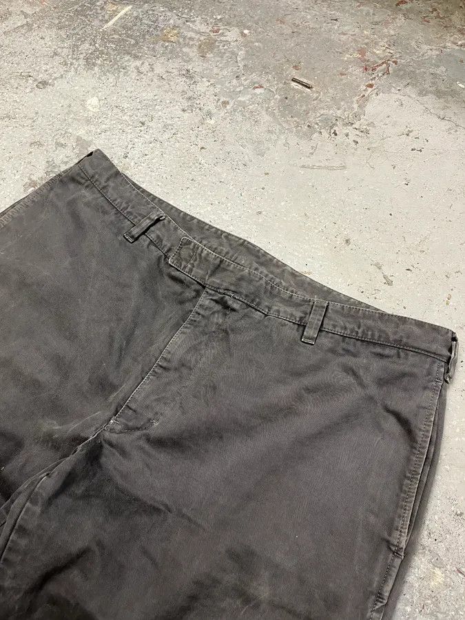 Prada × Vintage 2000s Prada Grey Linea Rossa Workwear Pants Size US 34 / EU 50 - 7 Thumbnail
