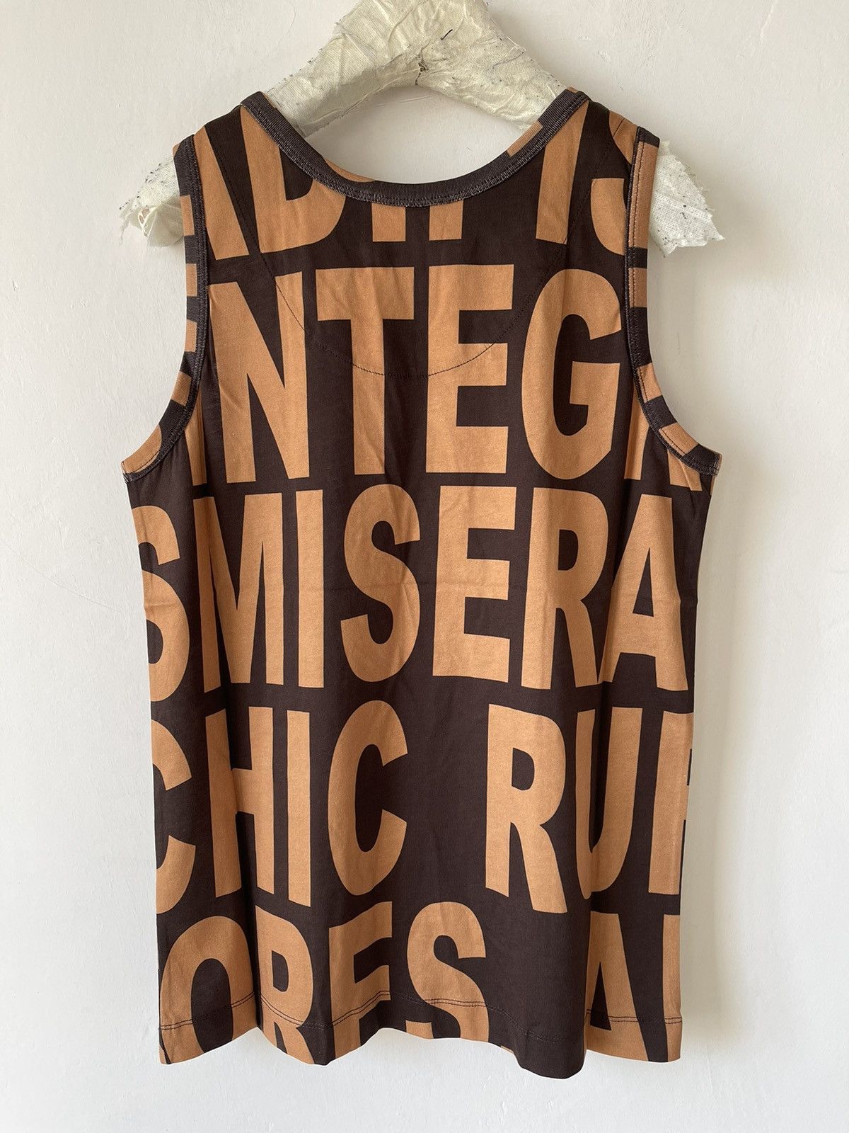 Dries Van Noten Helio Letter Print Tank Top Size US M / EU 48-50 / 2 - 4 Thumbnail