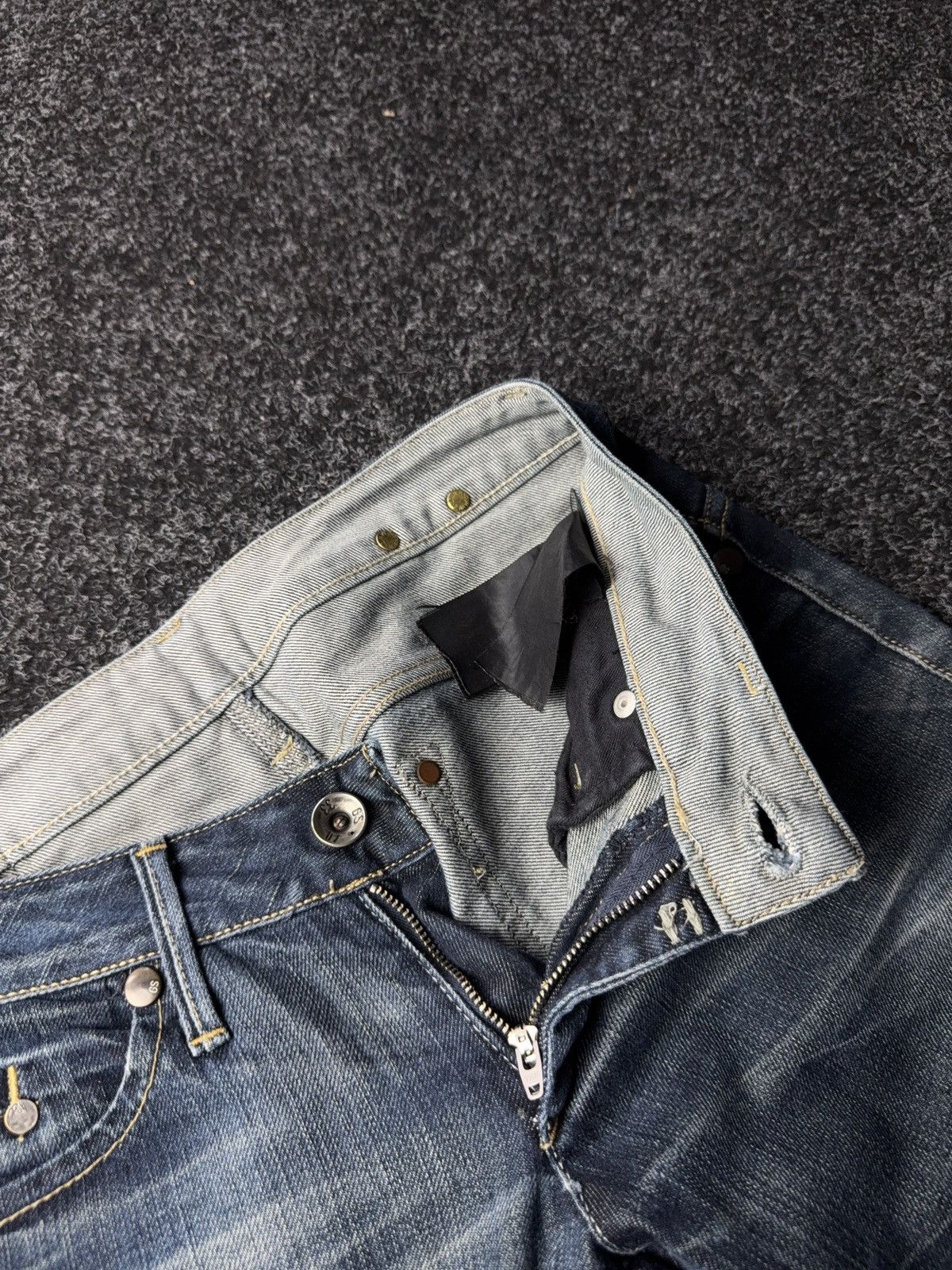 G-Star Retro Y2K 00s G-Star RAW l Vintage Distressed Denim Jeans Size 28" / US 6 / IT 42 - 8 Thumbnail