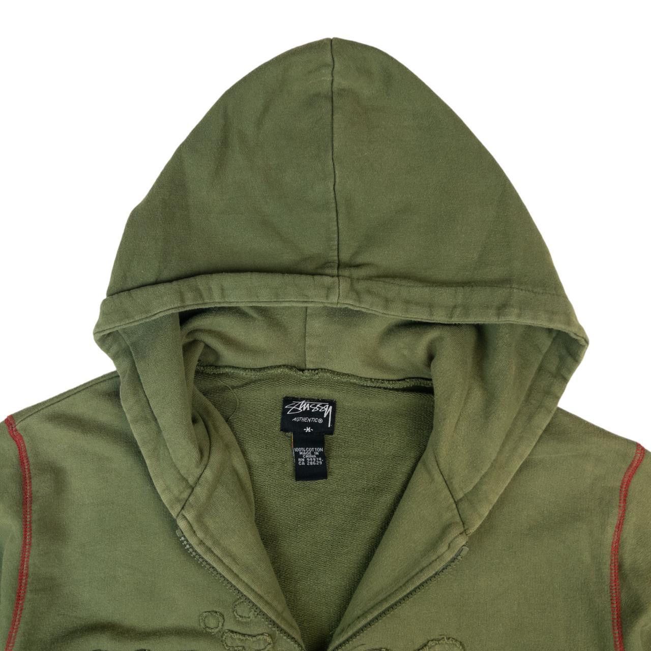Stussy Vintage Stussy Zip Up Hoodie Size M Size US M / EU 48-50 / 2 - 3 Thumbnail