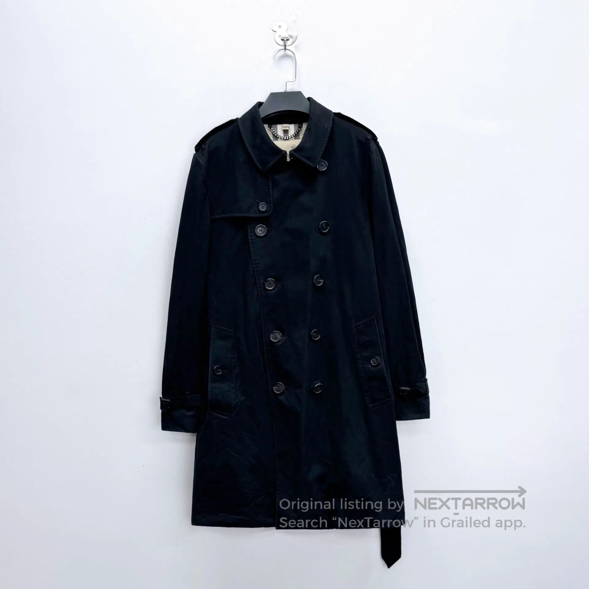 Burberry Burberry Double Crown Sandringham Double-Breasted Check Li Size US L / EU 52-54 / 3 - 1 Thumbnail