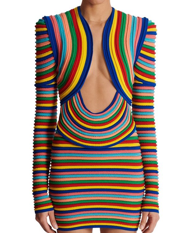 Balmain Midi dress Size XXS / US 00 / IT 34 - 1 Thumbnail