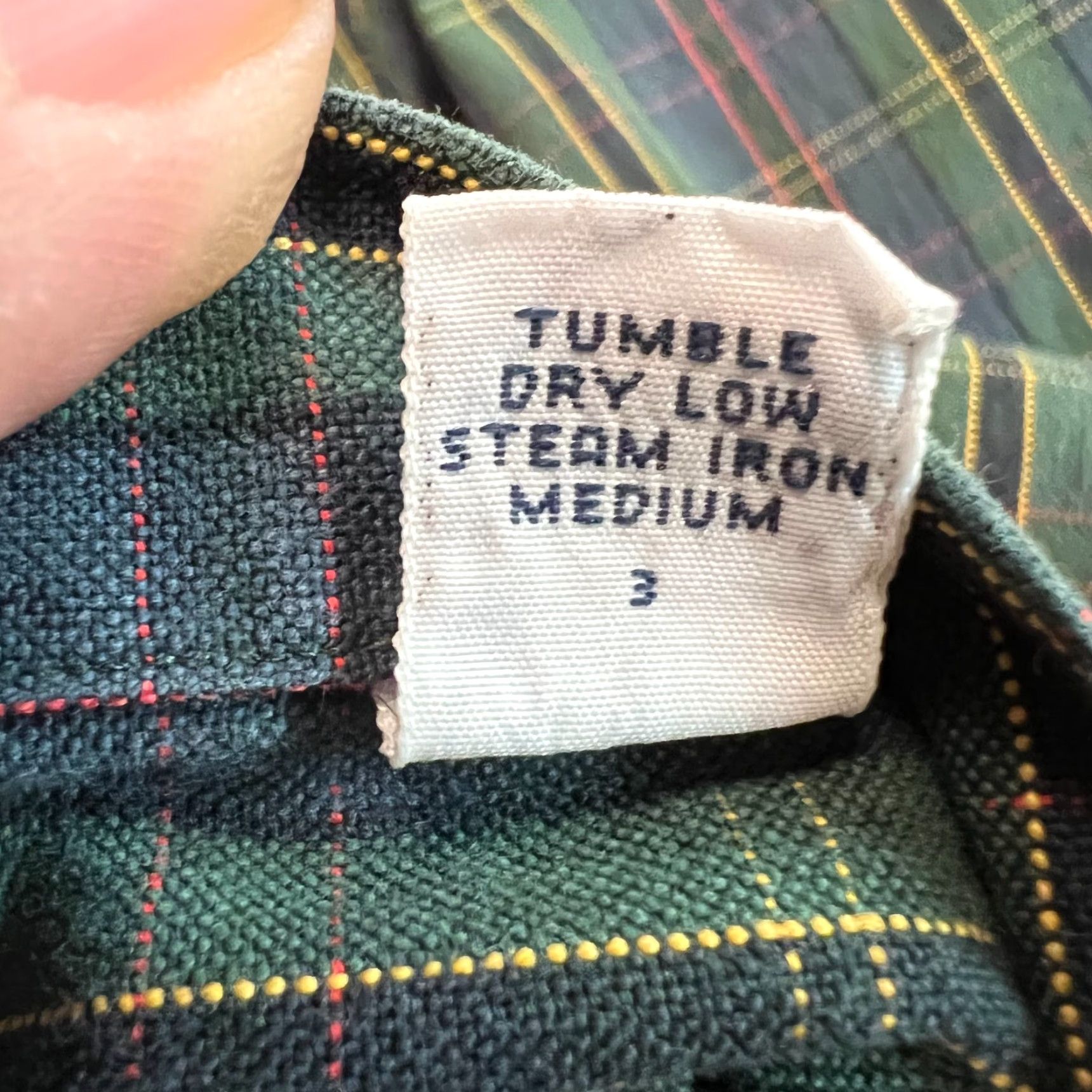 Ralph Lauren VINTAGE Ralph Lauren Men's Plaid Long Sleeve Casual Button-Down Shirt Blue Large Size US L / EU 52-54 / 3 - 5 Thumbnail