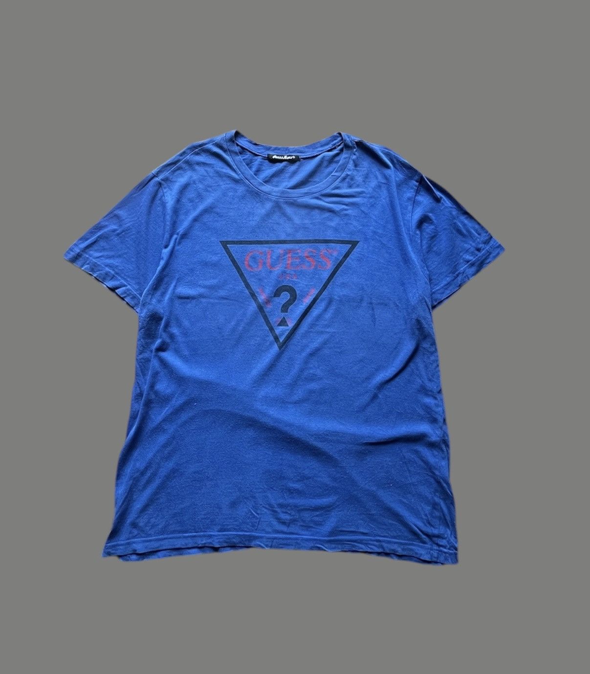 Guess × Vintage Vintage Guess Blue T shirt Size US M / EU 48-50 / 2 - 1 Thumbnail