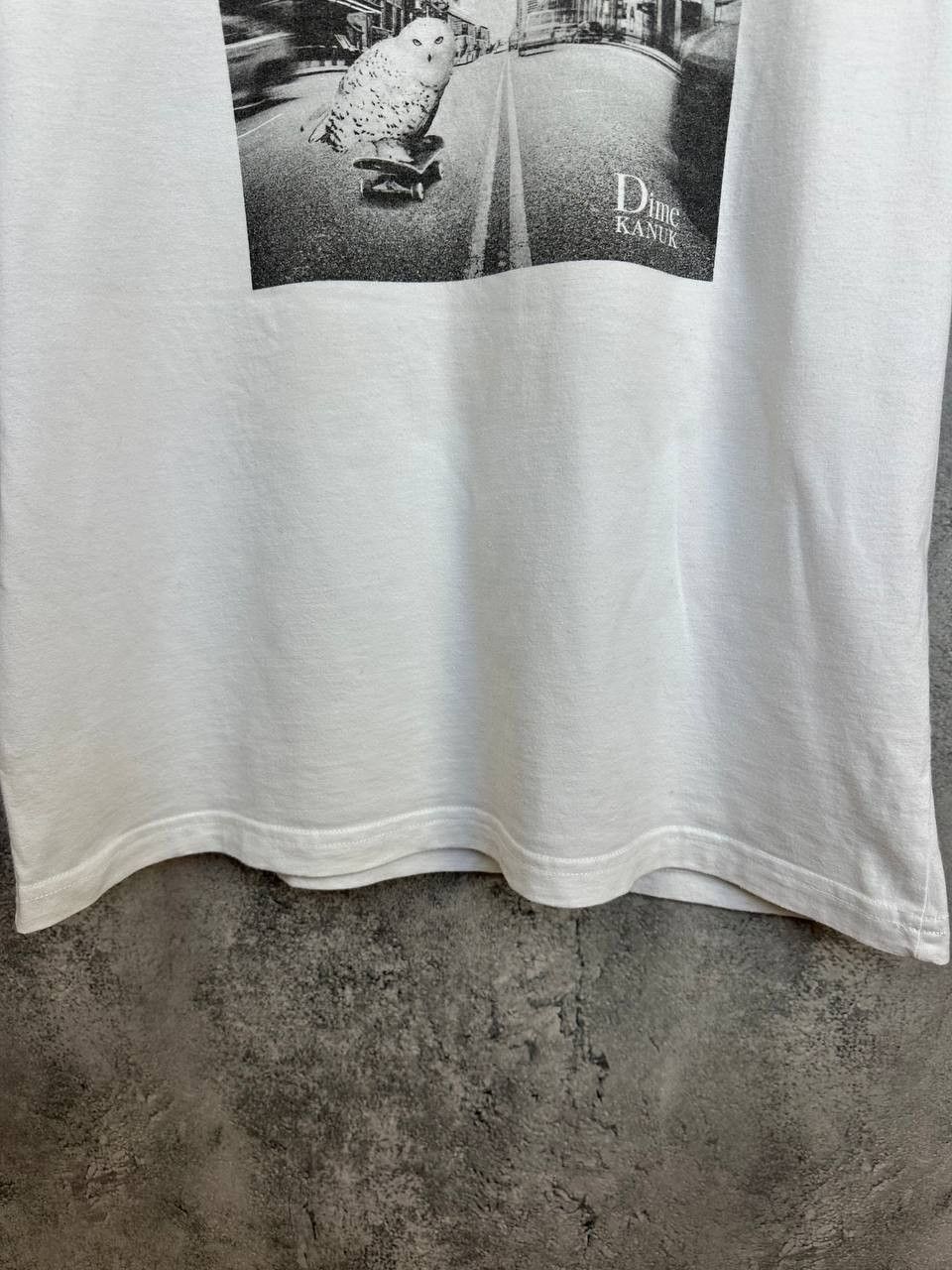 Dime × Kanuk Dime X Kanuk Tony Owl T-Shirt Crew Neck White Tee Small Size US S / EU 44-46 / 1 - 6 Thumbnail
