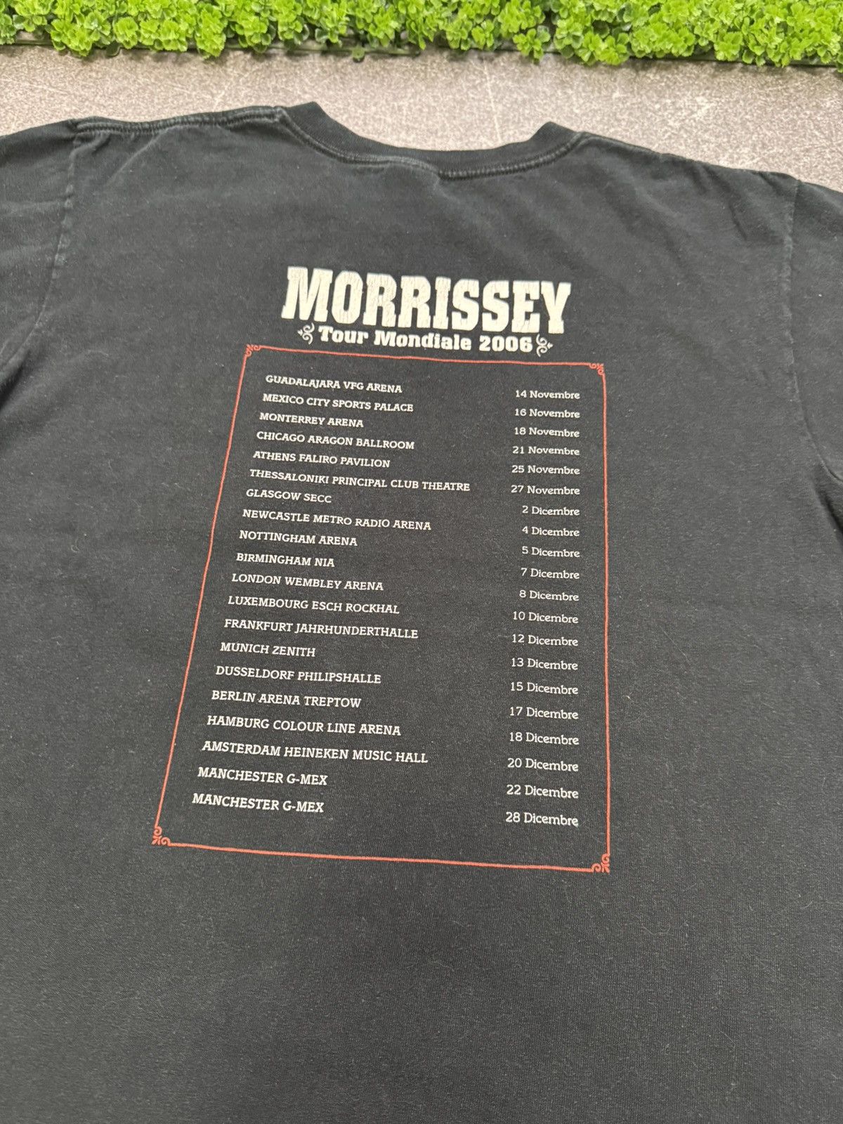 Band Tees Morrissey 2006 vintage rock band tour The Smiths tee Size US M / EU 48-50 / 2 - 17 Thumbnail