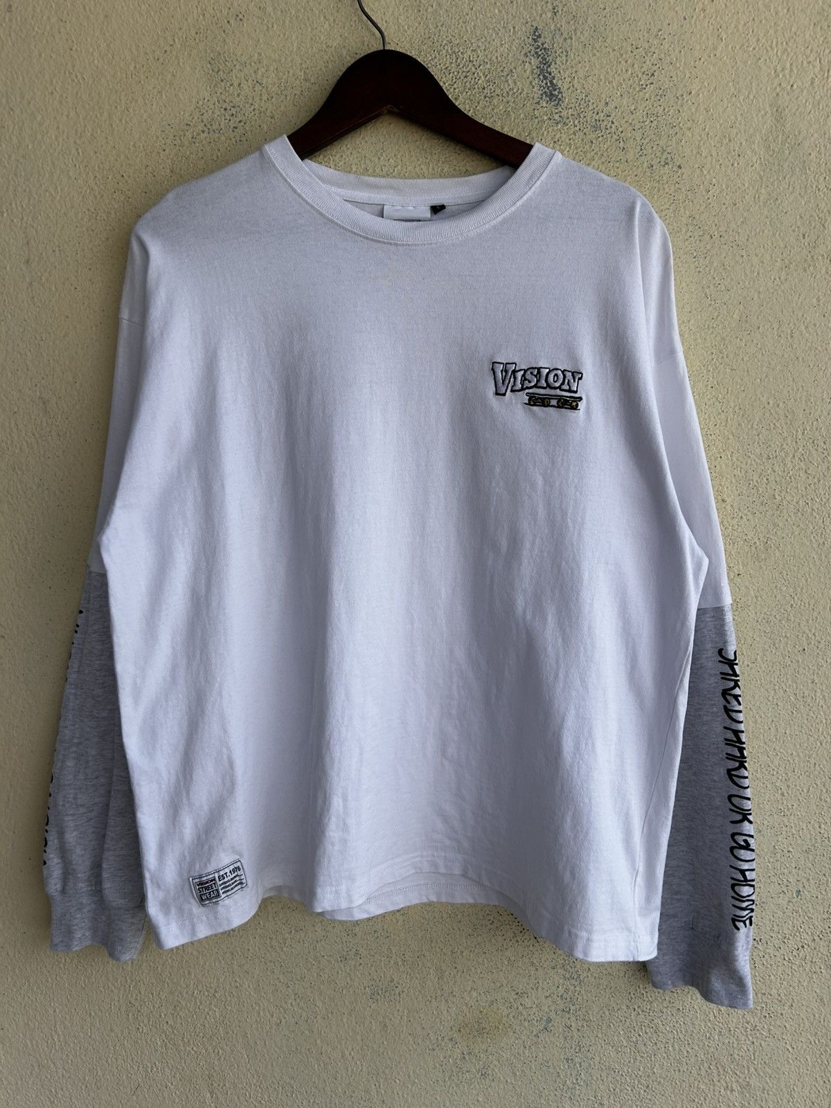 Vision Streetwear Shred Hard Or Go Home Skateboarding Tshirt Size US L / EU 52-54 / 3 - 2 Thumbnail