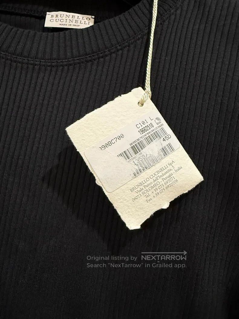 Brunello Cucinelli Brunello Cucinelli T-shirt Size L / US 10 / IT 46 - 5 Thumbnail