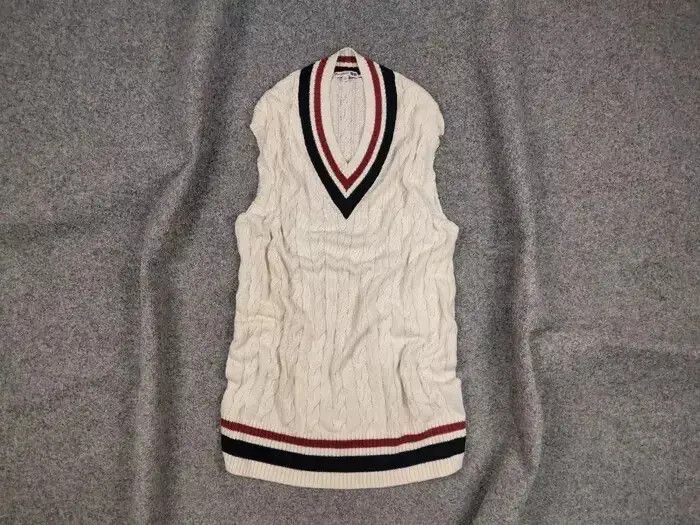 Uniqlo x JW Anderson Cricket Long Vest Knit Sweater Tops