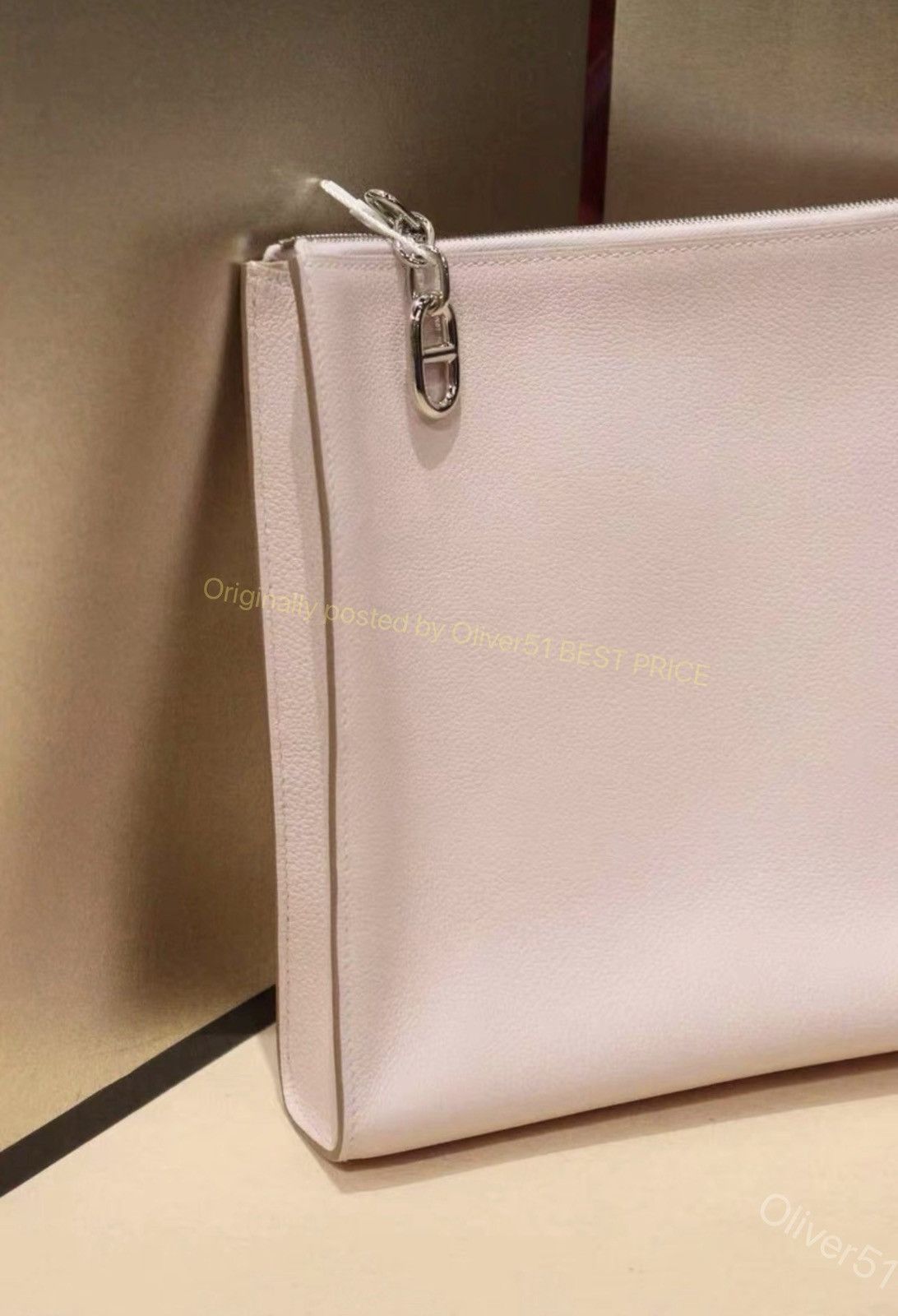 Hermes Hermès Zipengo Chaine d'Ancre lilac clutch YYYY14/2610 Size ONE SIZE - 2 Thumbnail