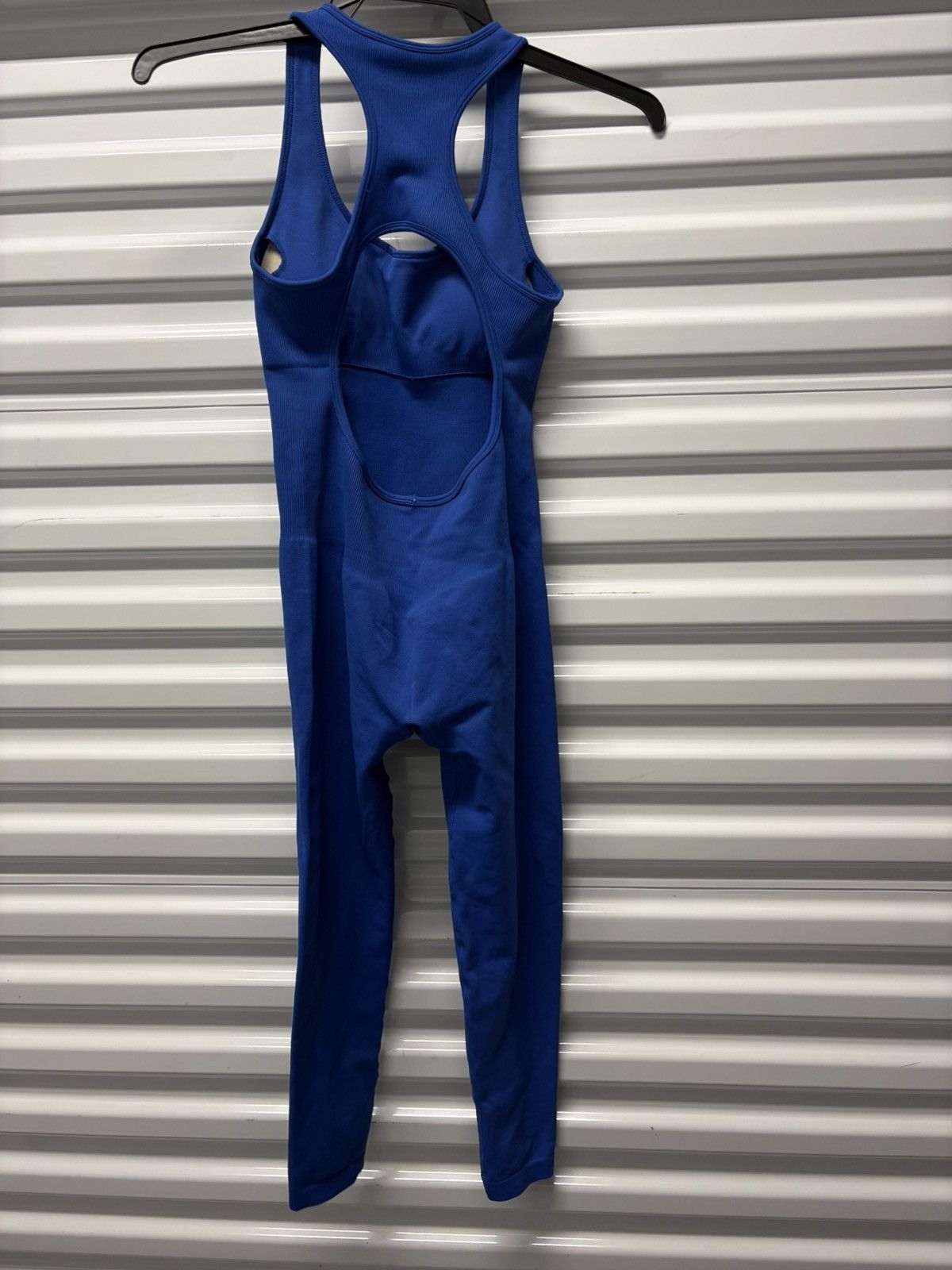Other Cobalt Blue Seamless Workout Jumpsuit Size L / US 10 / IT 46 - 10 Thumbnail