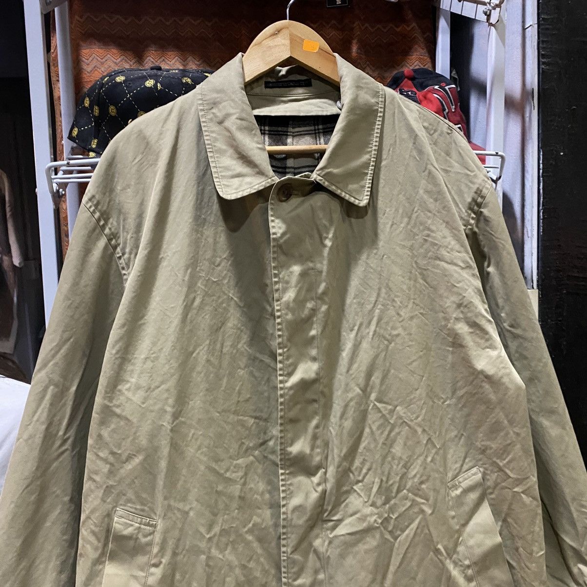 Yohji Yamamoto Vintage 80s Yohji Yamamoto Homme Impermeable Car Coat Size US XL / EU 56 / 4 - 4 Thumbnail