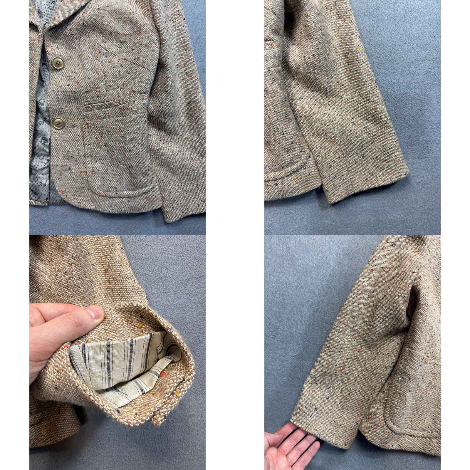 Vintage Hobbs N.W.3 Blazer Jacket Beige Womens Size 8 Jacket Womens Beige 8 Contemporary Hobbs N.W.3 Blazer Size M / US 6-8 / IT 42-44 - 8 Thumbnail