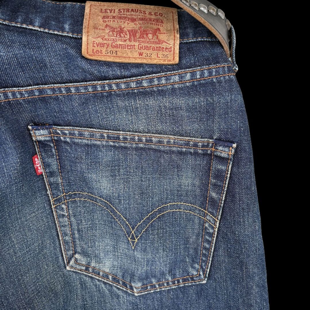 Levi's LEVI'S | 90s Vintage 504 Made in Japan Straight Jeans Size US 32 / EU 48 - 5 Thumbnail