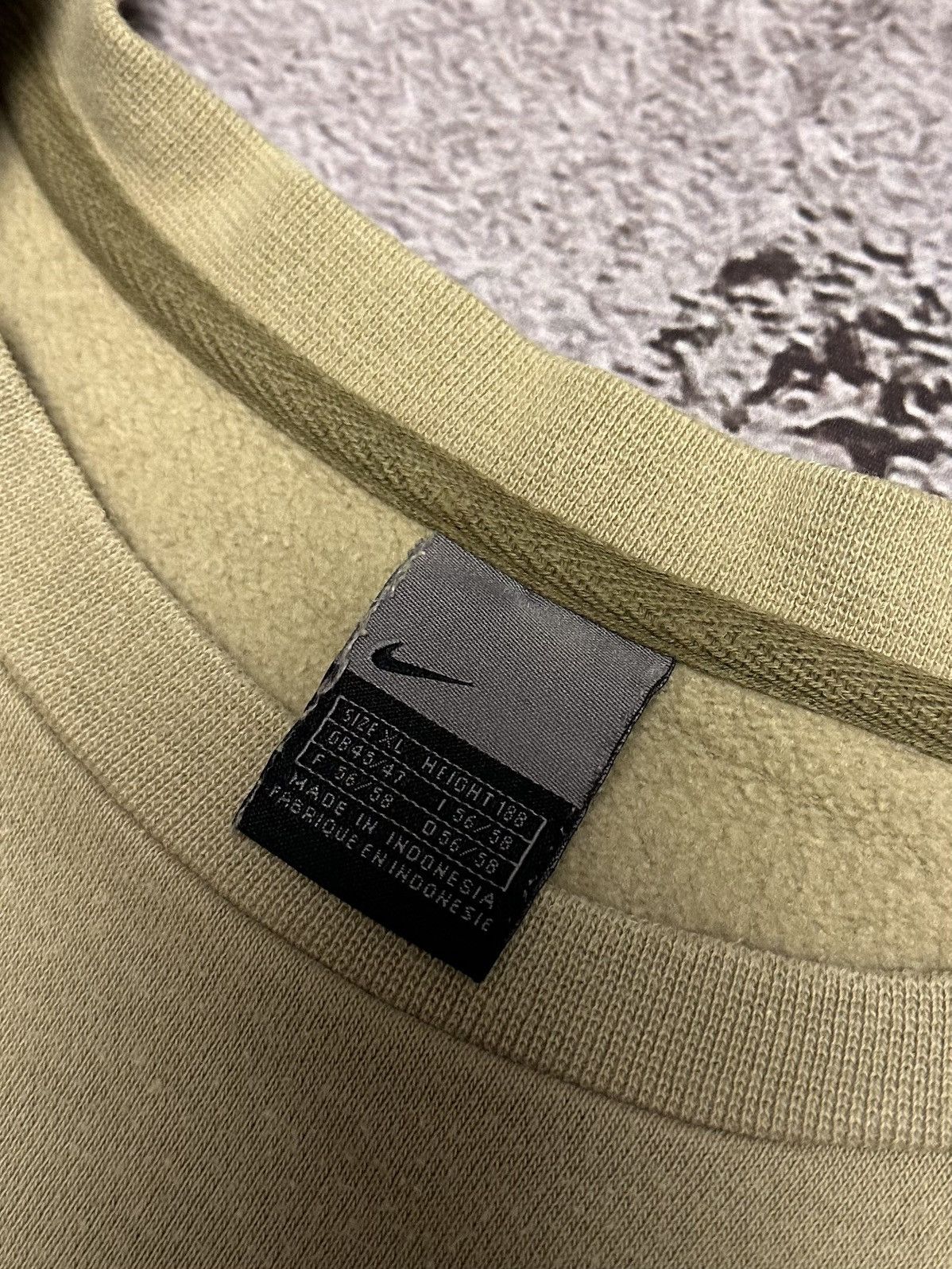 Nike Nike 1990 vintage beige brown sweatshirt Size XL Size US XL / EU 56 / 4 - 3 Thumbnail