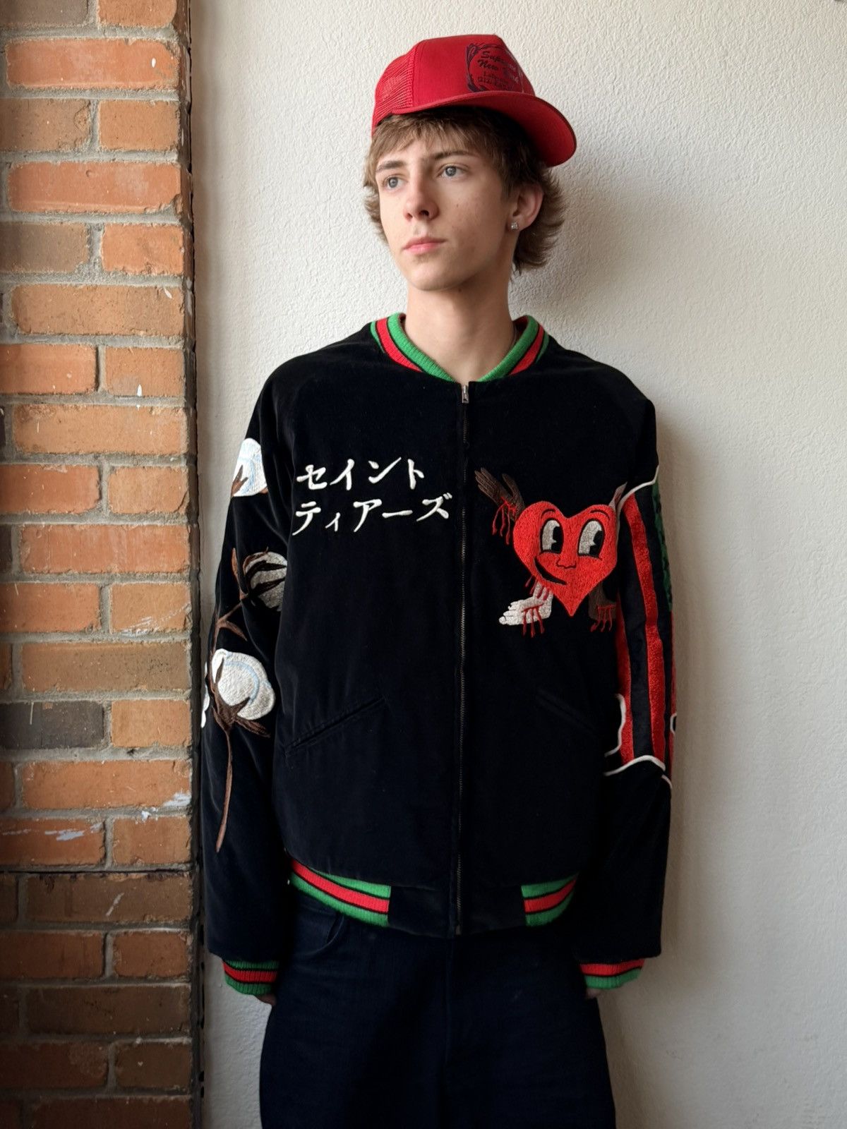 Saint Michael Saint Michael Reversible Bomber Jacket Size US S / EU 44-46 / 1 - 1 Thumbnail