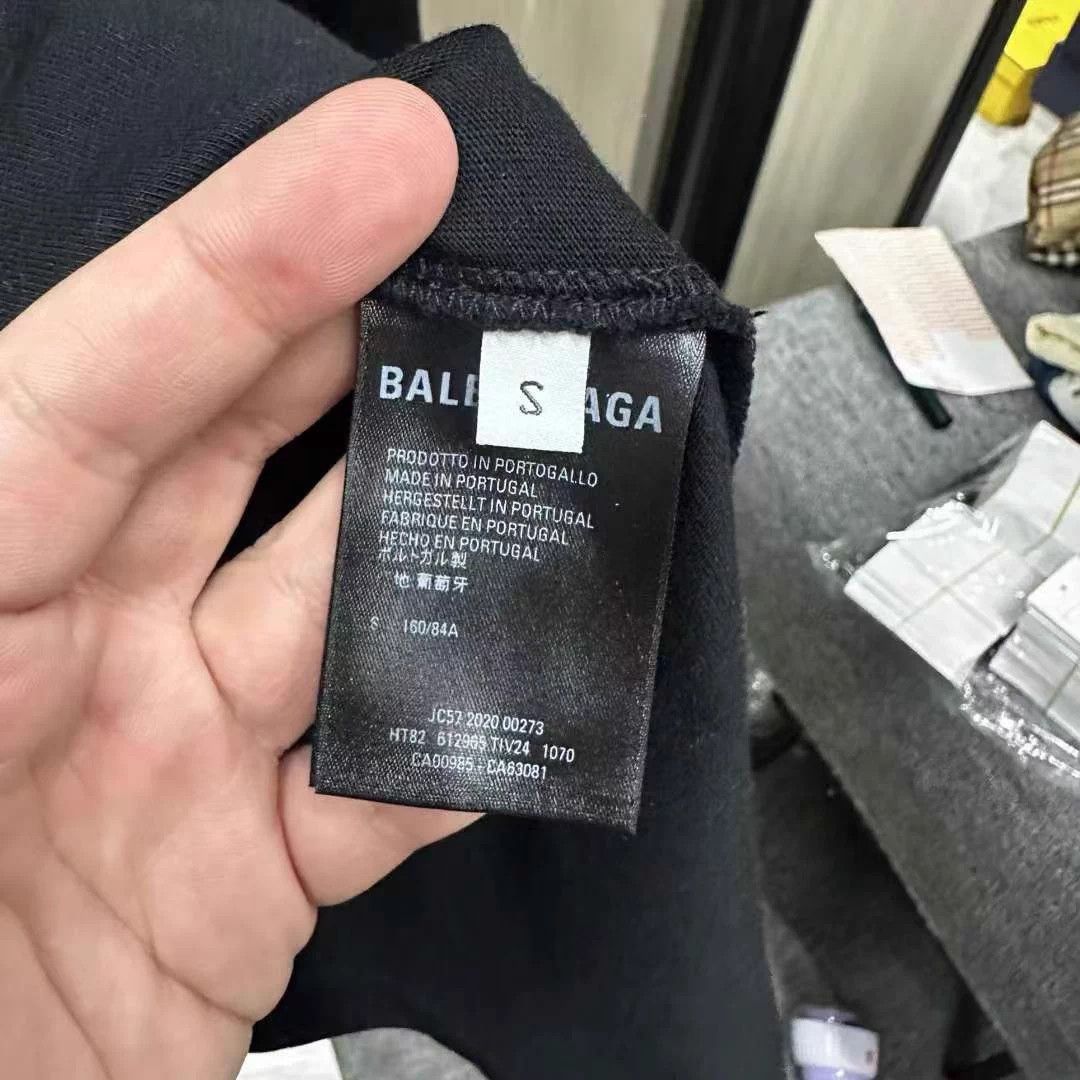 Balenciaga Balenciaga Crew Short Sleeve Tee 99 New S/L Size S / US 4 / IT 40 - 4 Thumbnail