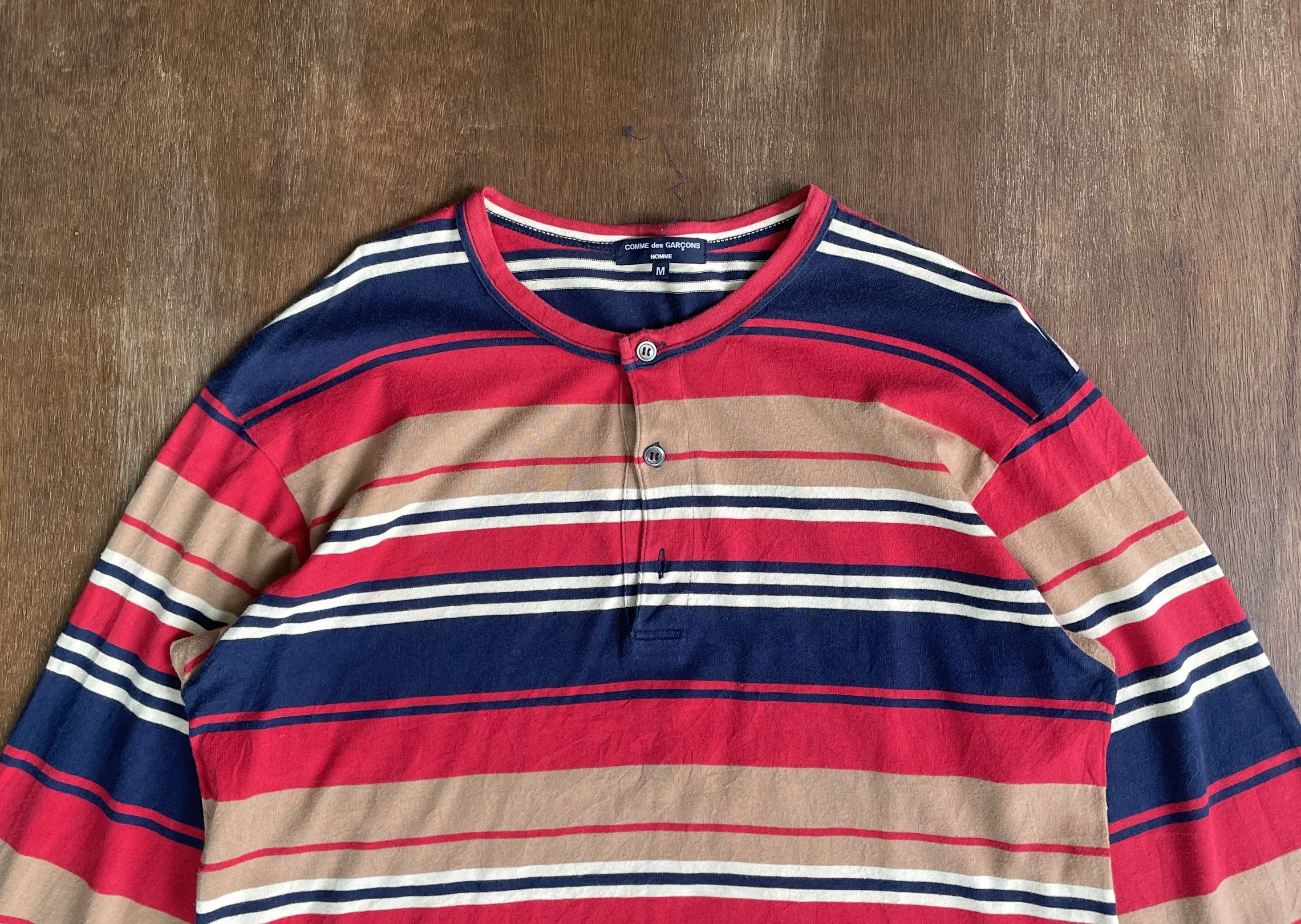 COMME des GARCONS HOMME Colourful Tee 2003 Made in Japan Menswear