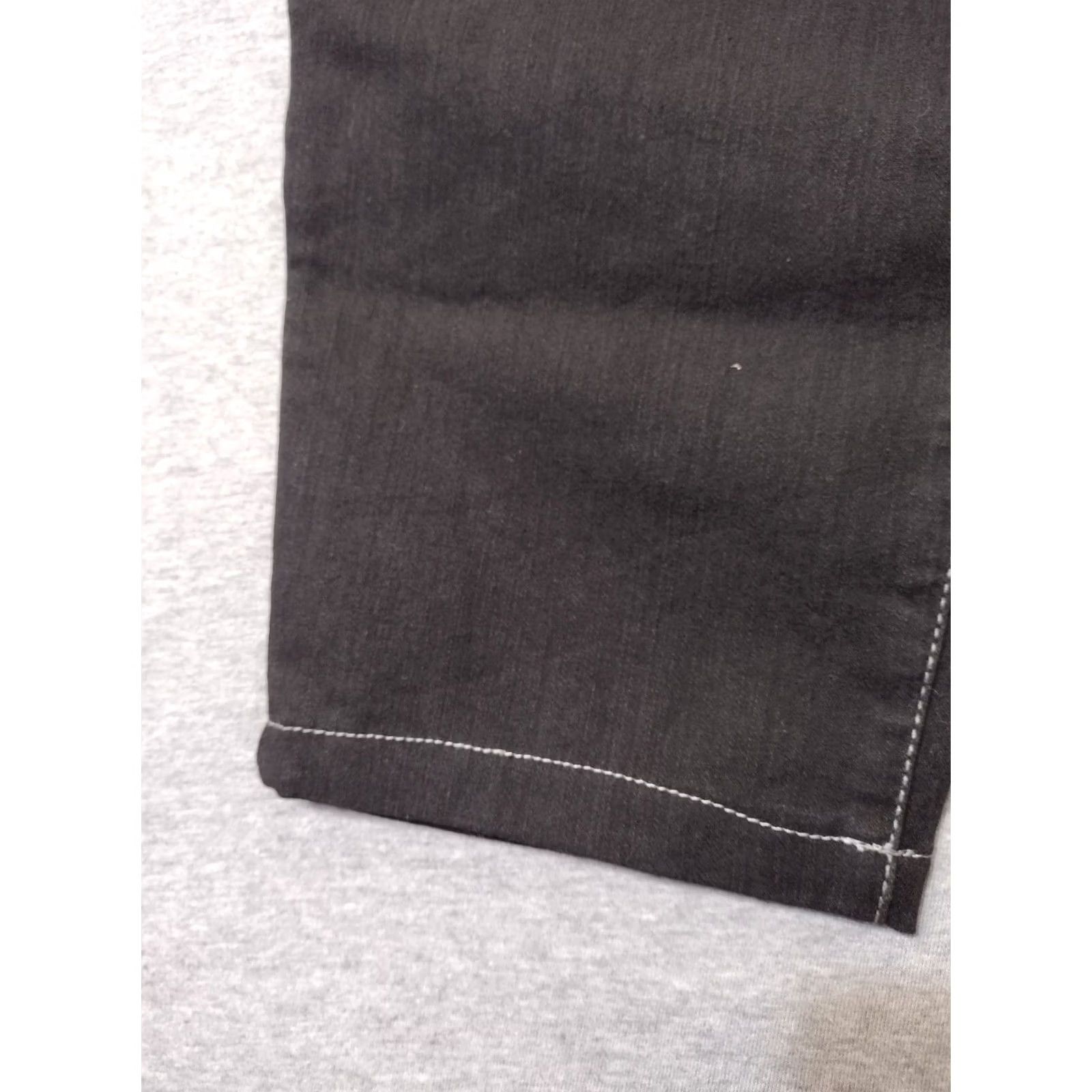 Denime Unbranded Women Stretch Skinny Denim Jeans 20 Black Size 42" / US 20 - 7 Thumbnail