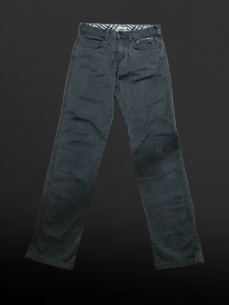 Burberry Burberry London Denim Straight Leg Pants Size US 30 / EU 46 - 1 Thumbnail