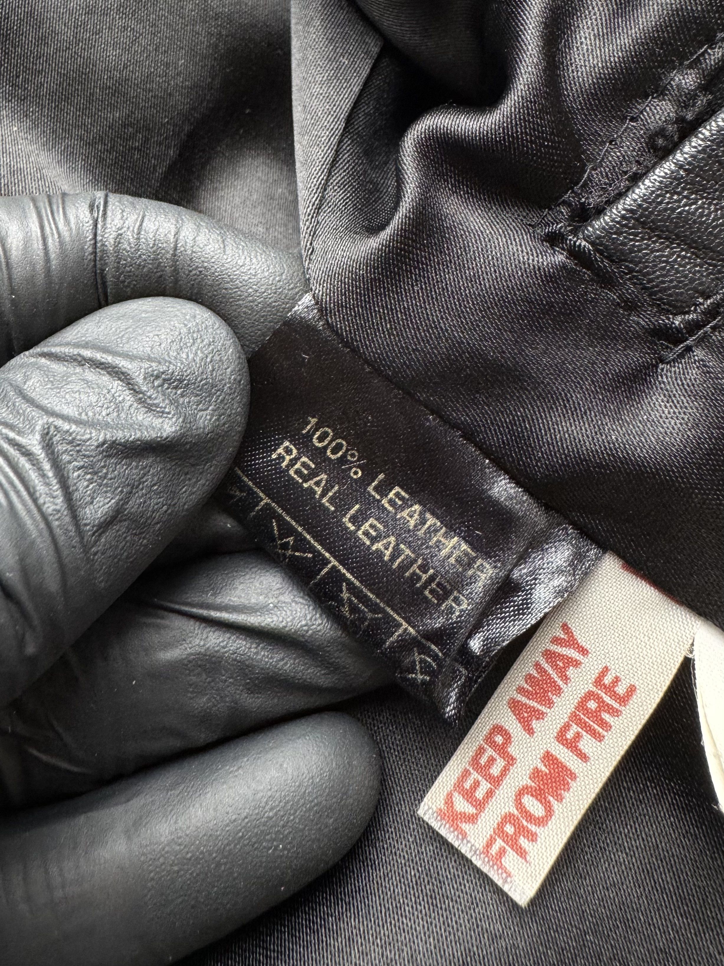 Vintage Vintage Real Leather Jacket Fitted Minimalist Classic Jacket Size M / US 6-8 / IT 42-44 - 7 Thumbnail