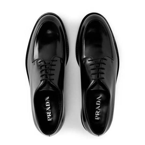 Prada Lace Derby Shoes Size US 9 / EU 42 - 5 Thumbnail