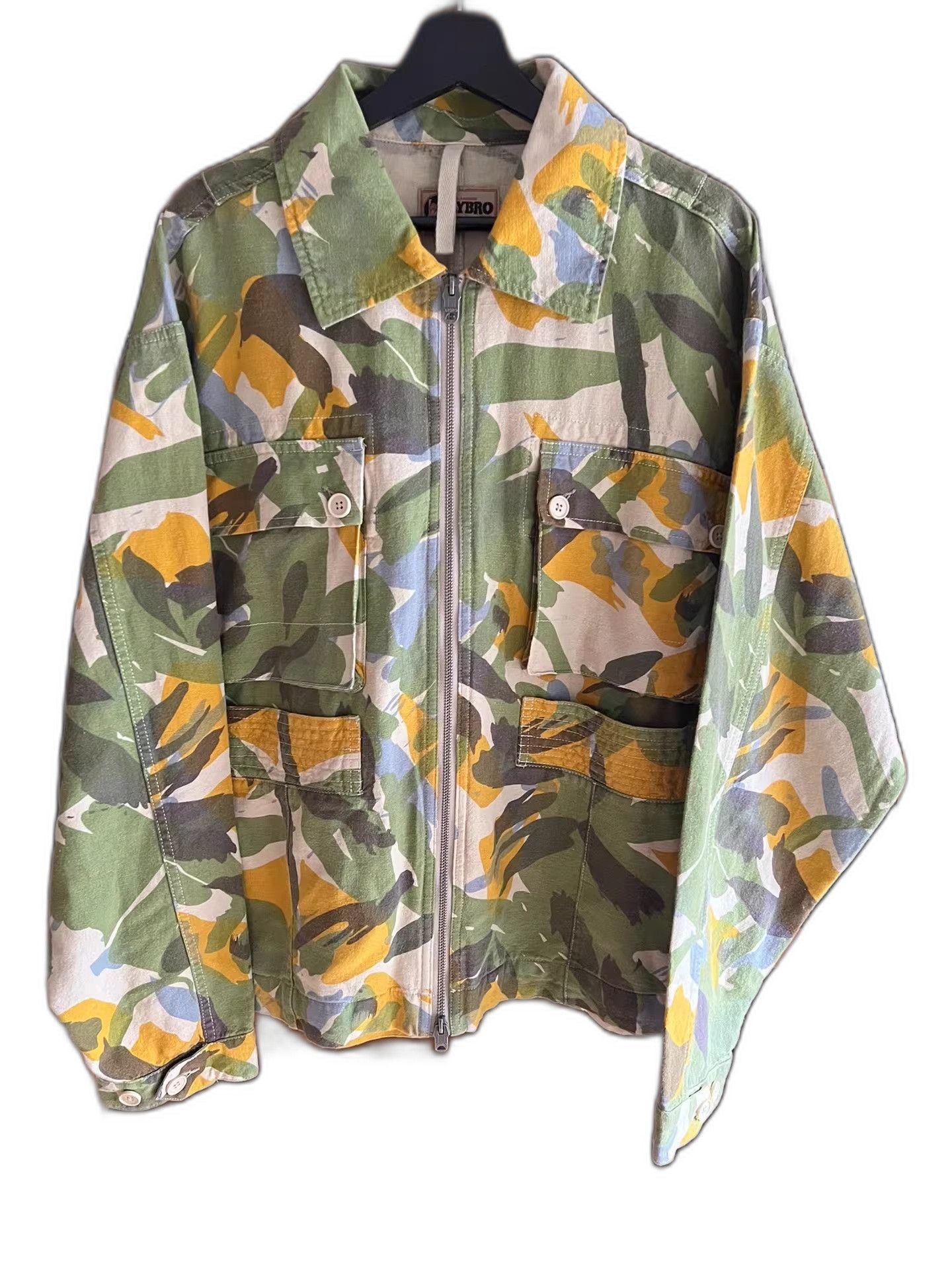 Nigel Cabourn Nigel Cabourn 2021 Camo Military Hooded Jacket Size US M / EU 48-50 / 2 - 1 Thumbnail