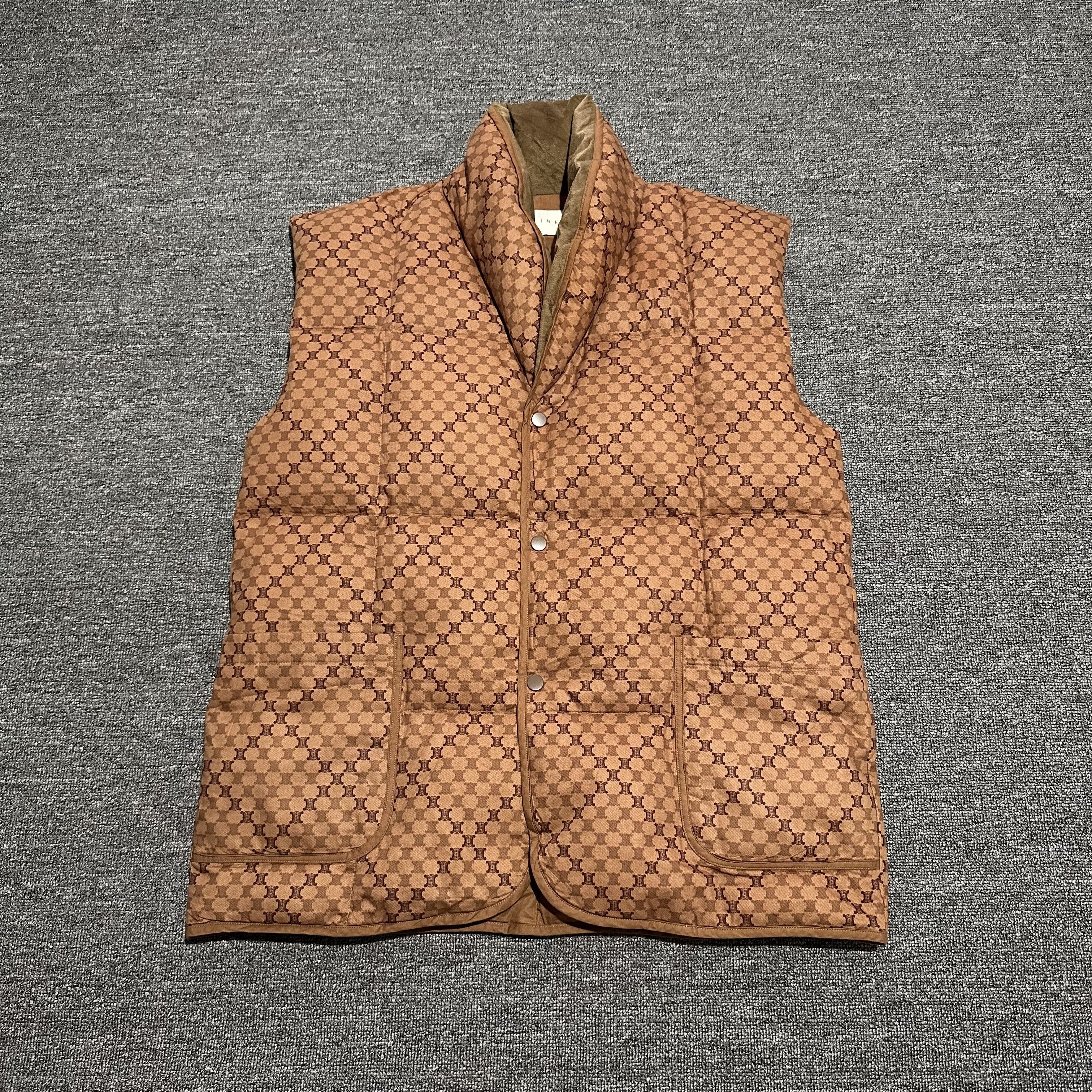 Celine Celine Monogram Quilted Vest Jacket | Grailed