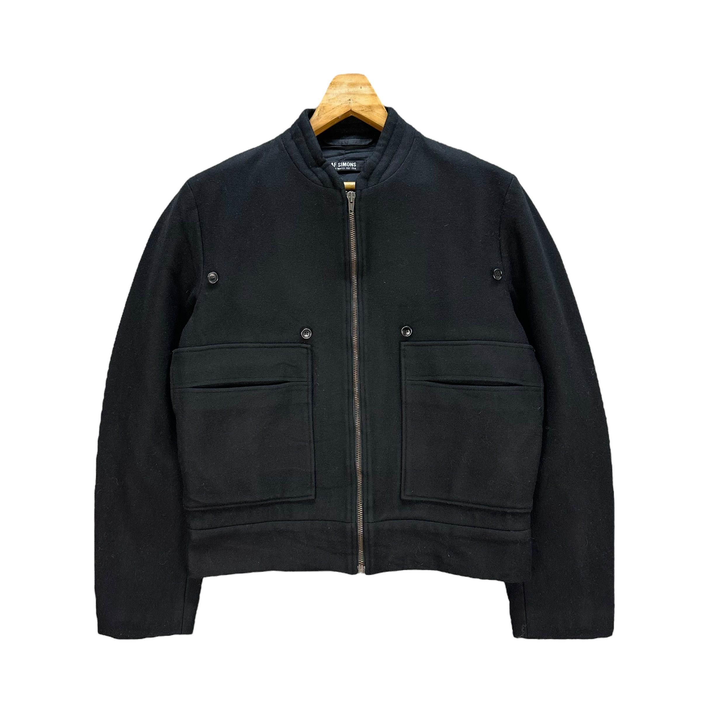 Raf Simons Raf Simons AW 07-08 Extrafine Wool Bomber Jacket #A18-0423 Size US S / EU 44-46 / 1 - 2 Thumbnail