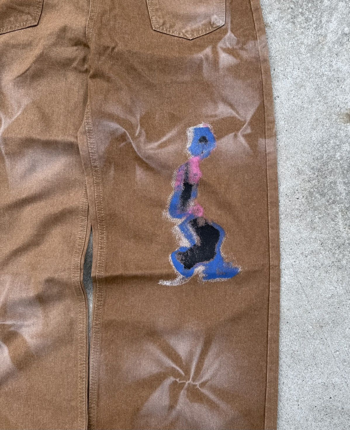 Other Vintage Y2K avantgarde streetwear buggy wide oversized jeans Size US 32 / EU 48 - 8 Thumbnail