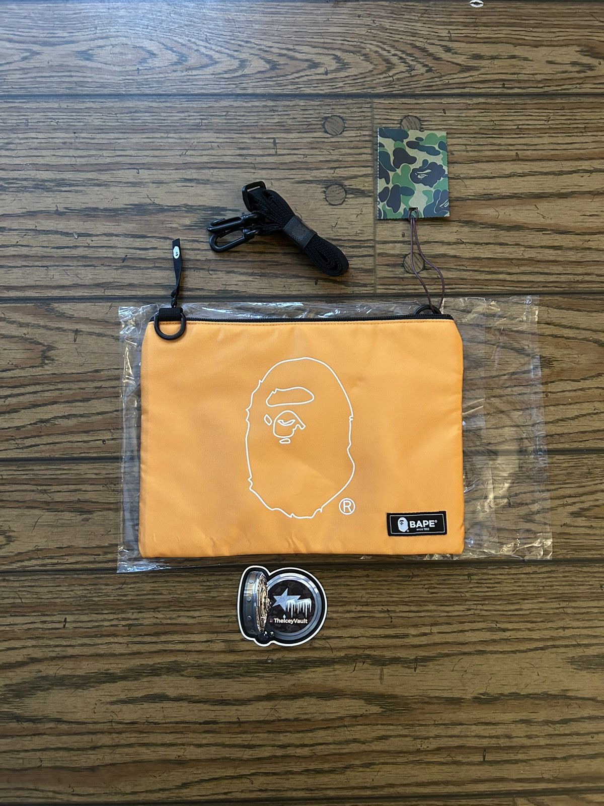 Bape NEW Bape Orange Crossbody Bag Size ONE SIZE - 1 Thumbnail