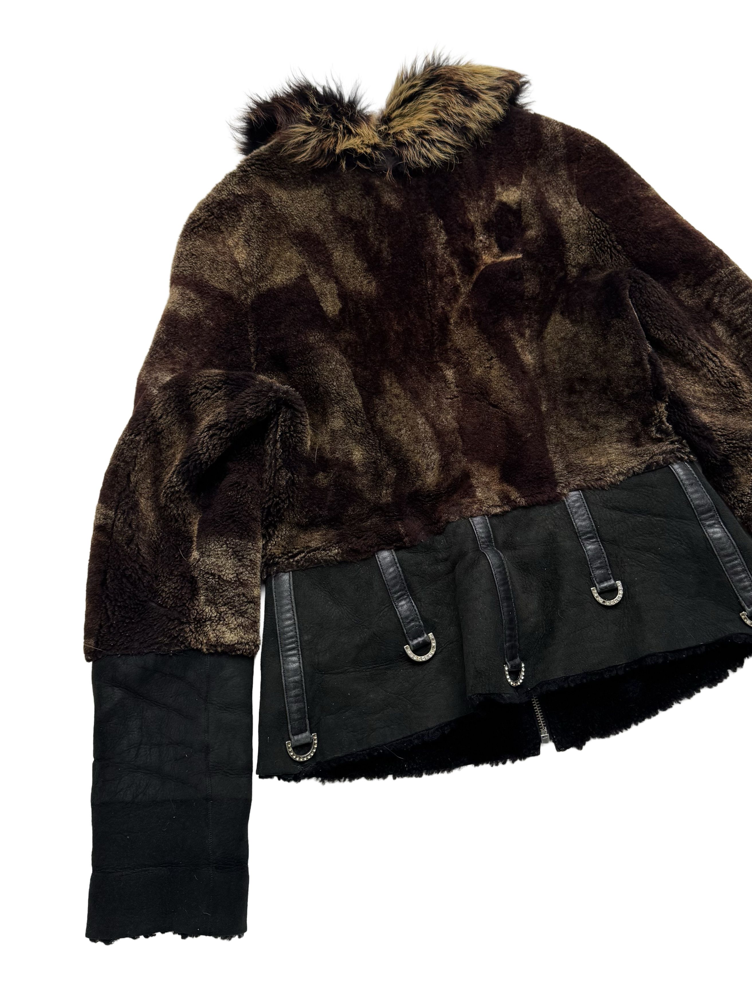 Vintage Vintage Real Sheepskin Cropped Jacket Size M / US 6-8 / IT 42-44 - 15 Thumbnail