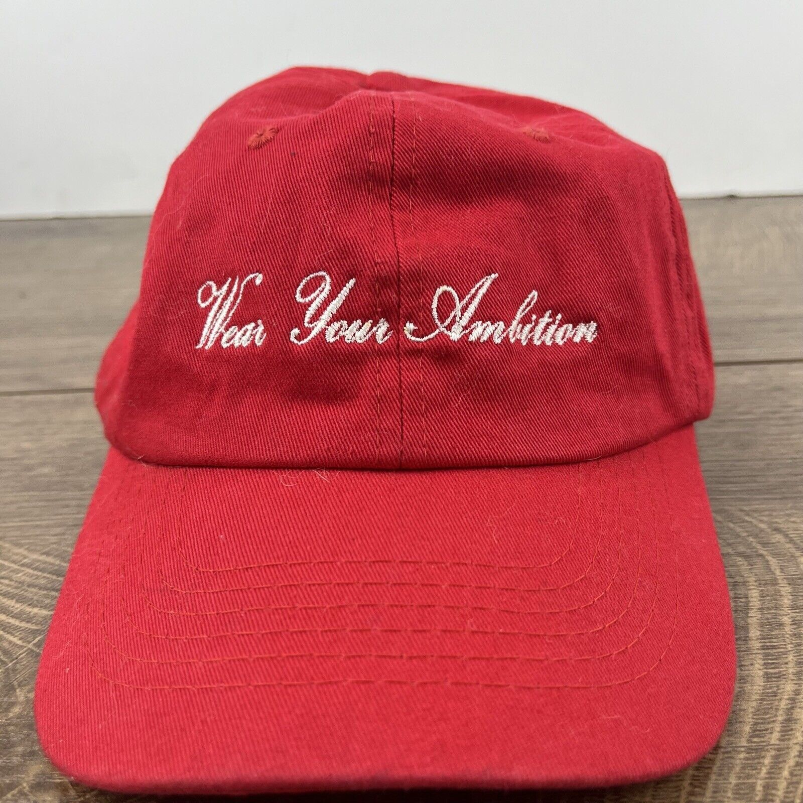 Other Wear Your Ambition Hat Ambition Hat Red Hat Adjustable Hat R Size ONE SIZE - 5 Thumbnail