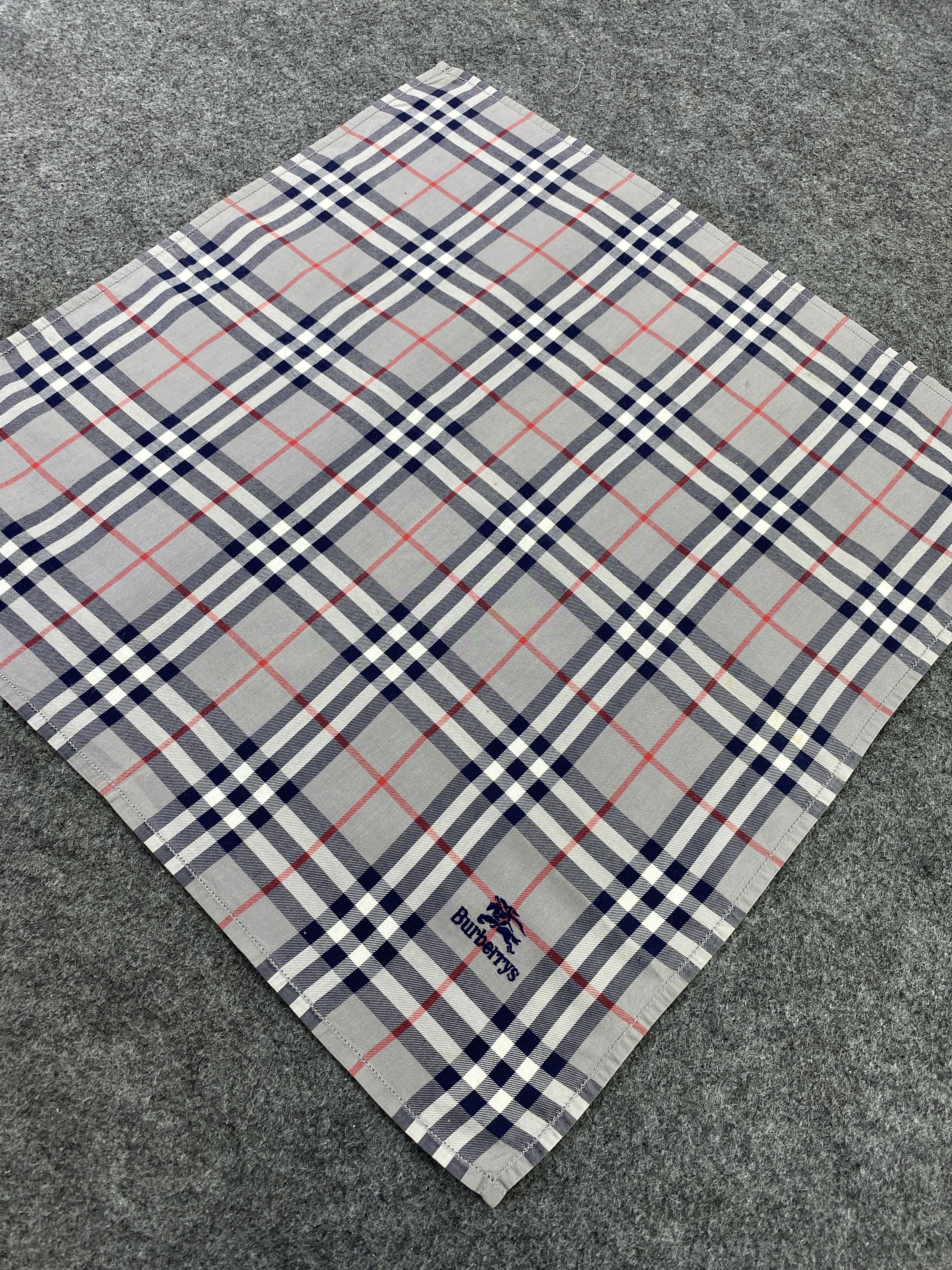 Burberry Burberry Handkerchief / Bandana / Neckerchief-B282 Size ONE SIZE - 4 Thumbnail