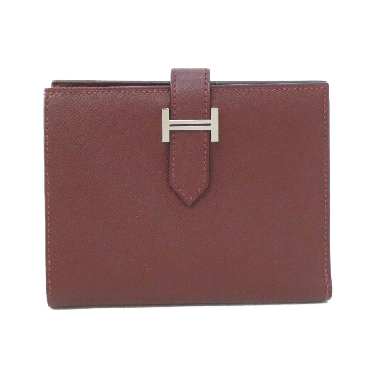 Hermes Hermes Hermes Bearn Compact Madame Wallet Leather Short Wallet W DUTY FREE for USA Size ONE SIZE - 1 Thumbnail