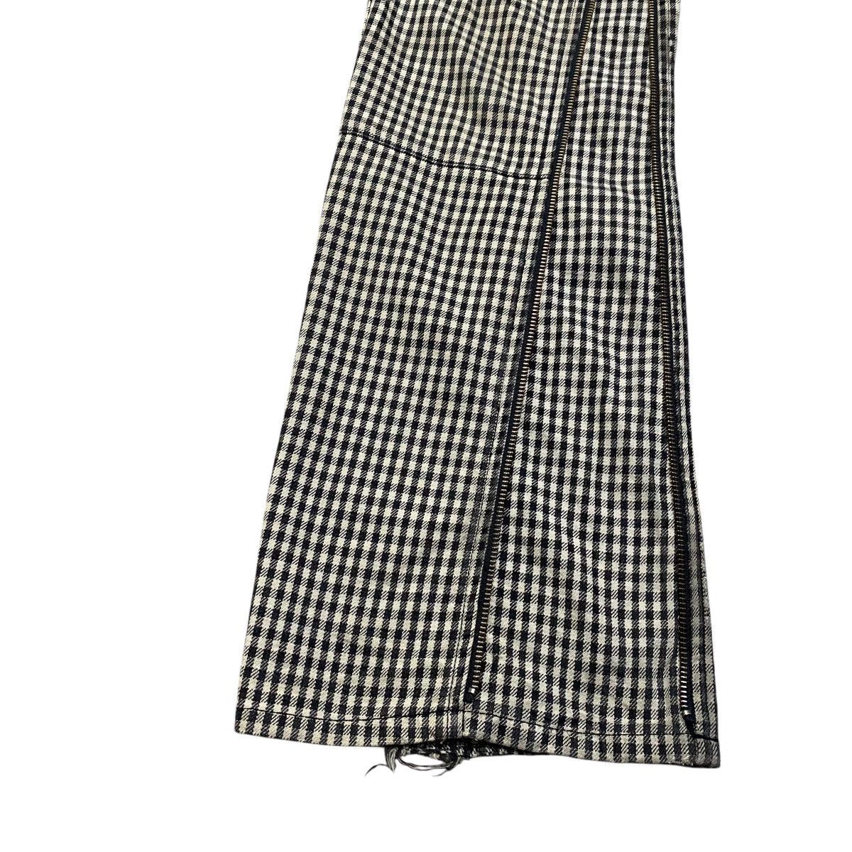 Hysteric Glamour OZONE ROCKS Checked Flare Pants Long zipper Size US 30 / EU 46 - 10 Thumbnail