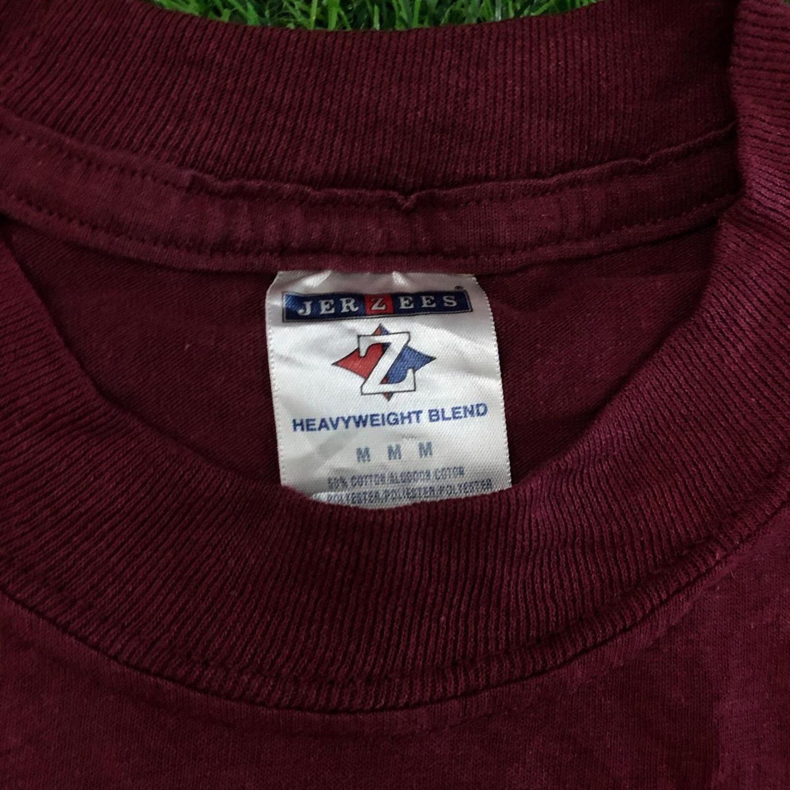 Jerzees Men’s Maroon Richmond Burton Rockets Soccer Graphic Tee Size US M / EU 48-50 / 2 - 4 Thumbnail