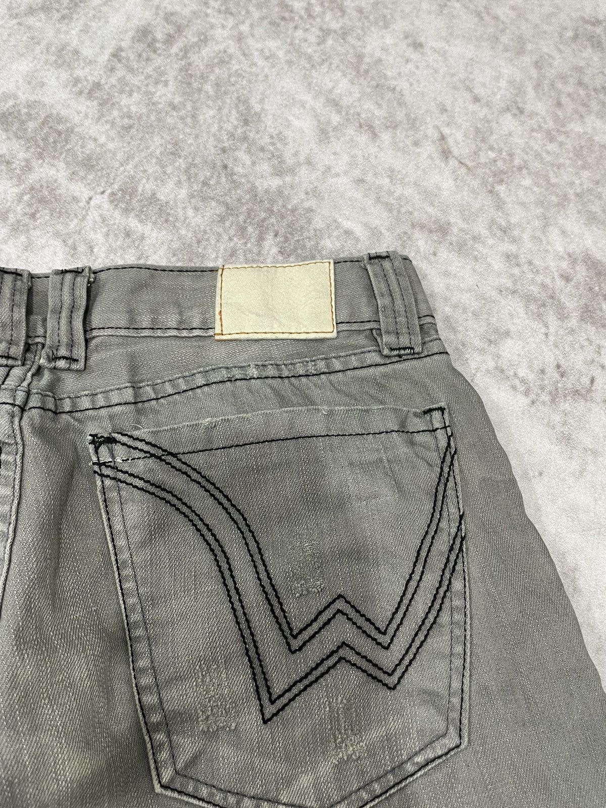 Hysteric Glamour 2000s whitefox japan baggy smoke denim y2k style Size US 31 - 7 Thumbnail