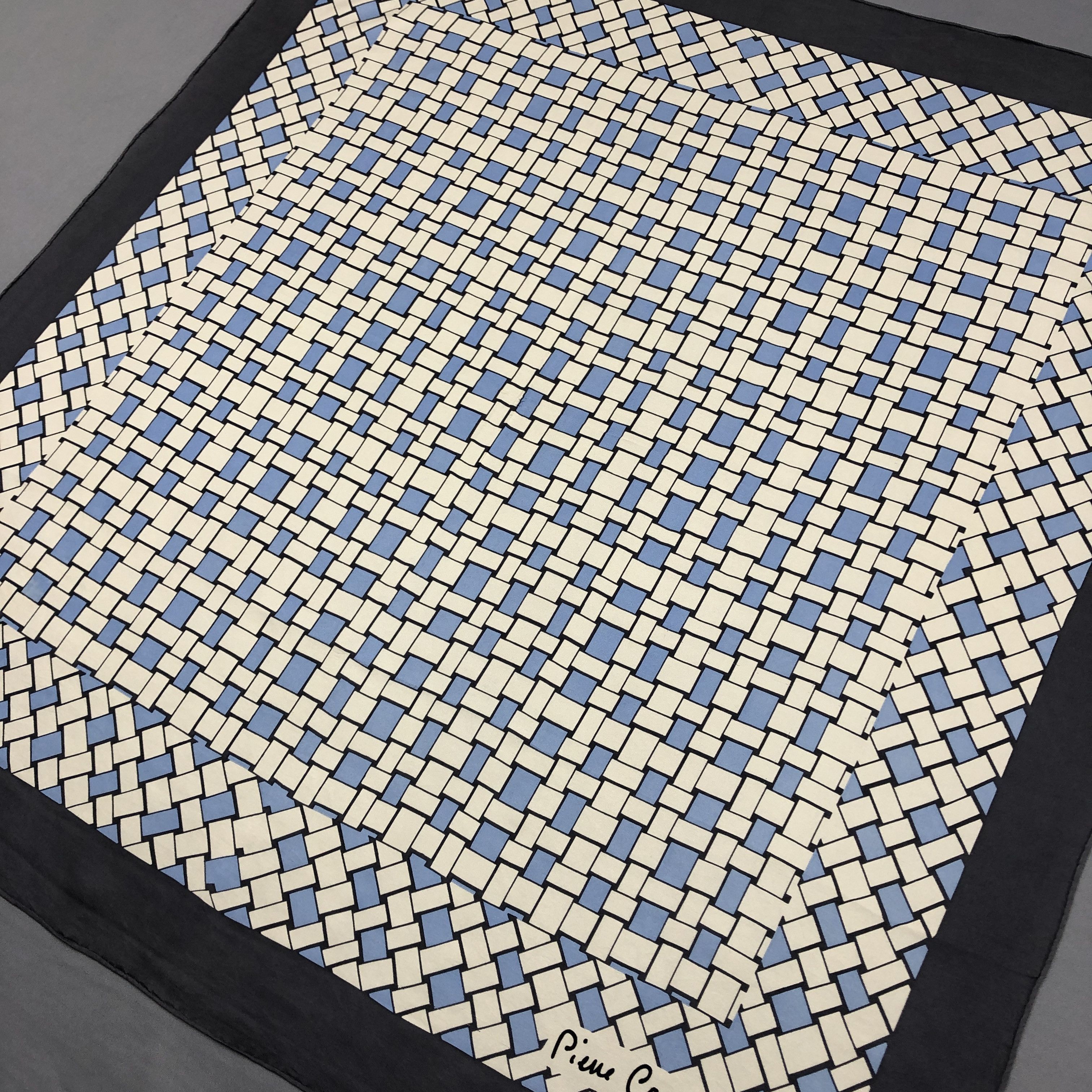 Pierre Cardin × Vintage Vintage Pierre Cardin SILK Scarf Twill Stole Wraps Scarves Size ONE SIZE - 2 Thumbnail